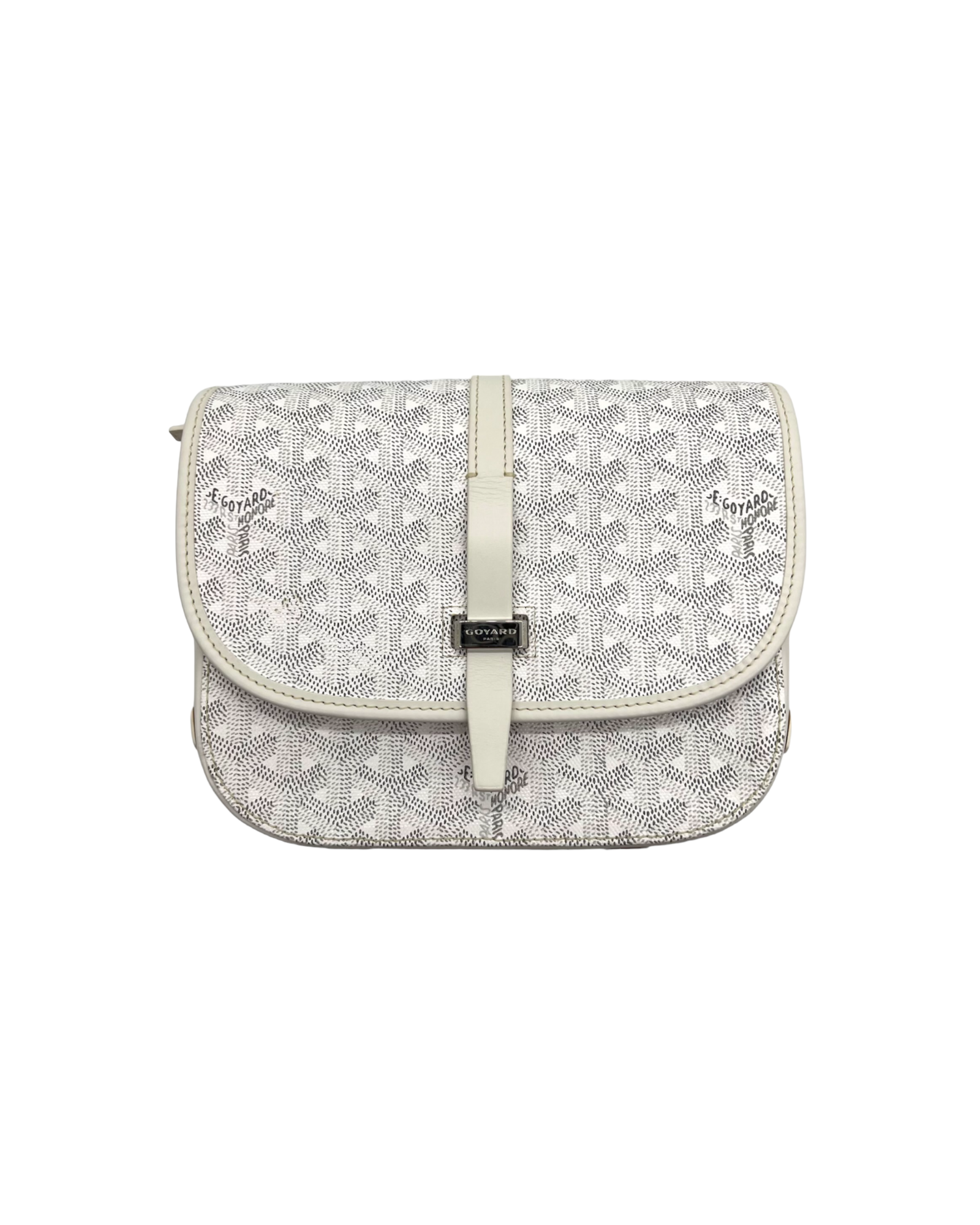 Green Goyard Belvedere PM Sidebag