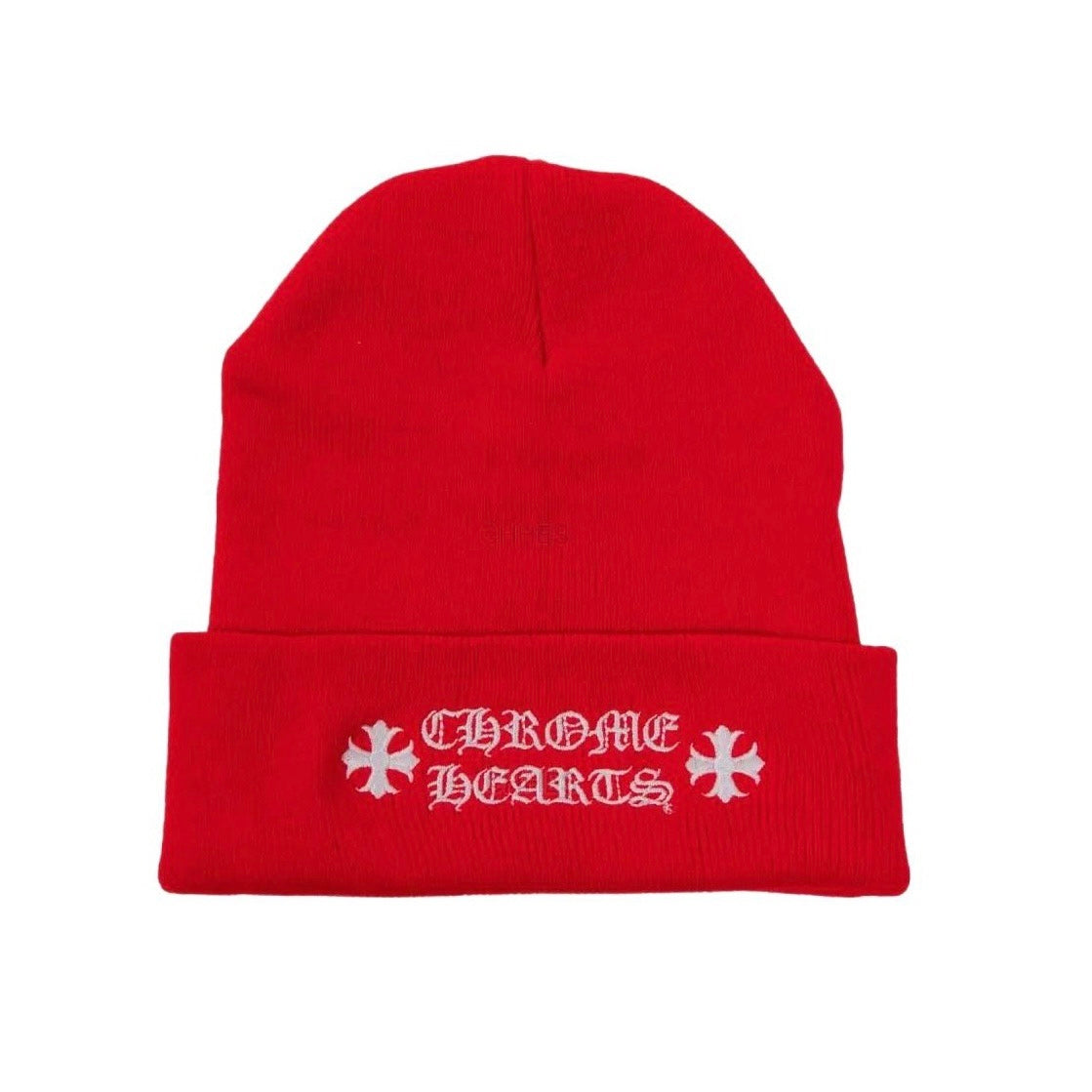 Chrome Hearts logo-embroidered knit beanie