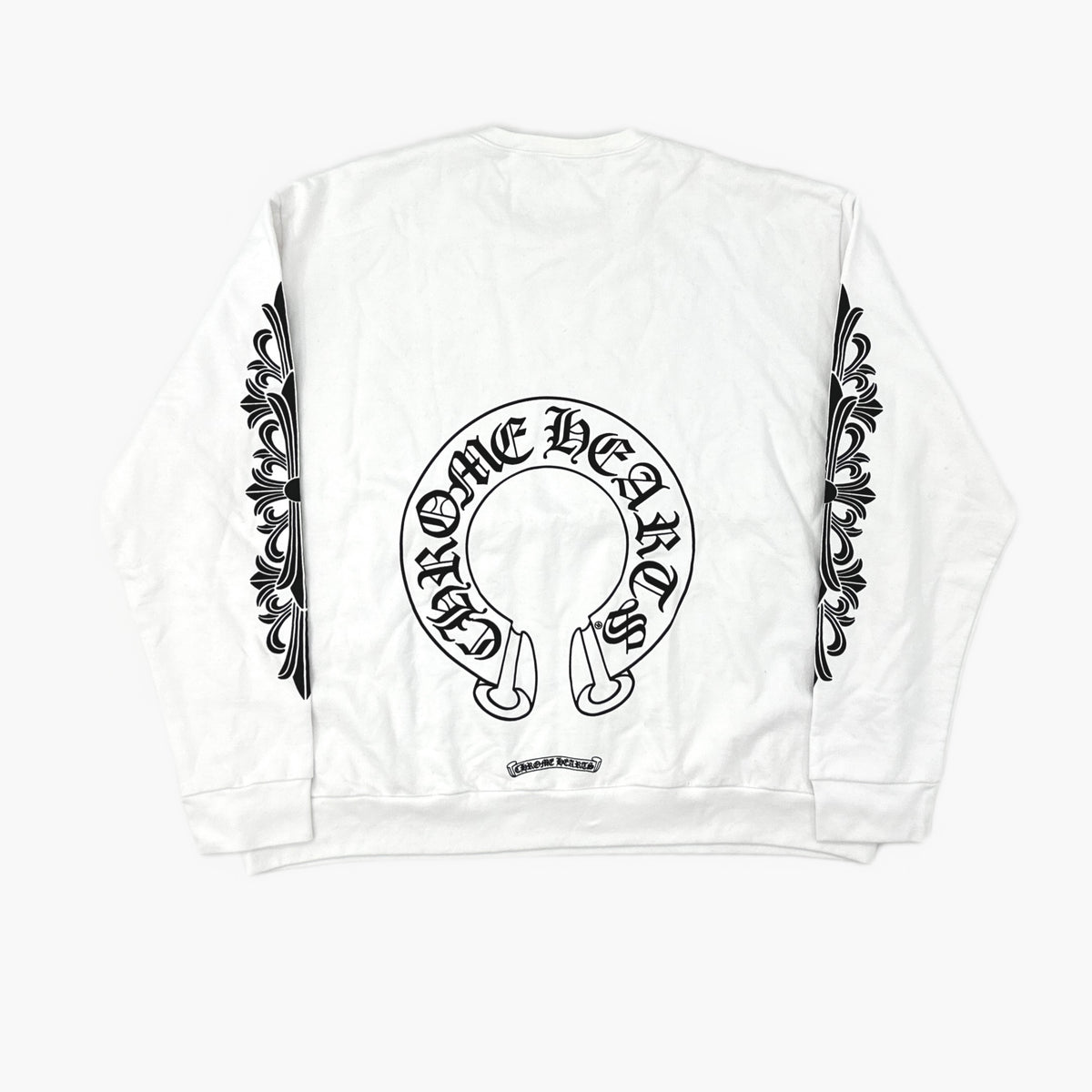 Chrome Hearts Horseshoe-Logo Crew-Neck Sweatshirt