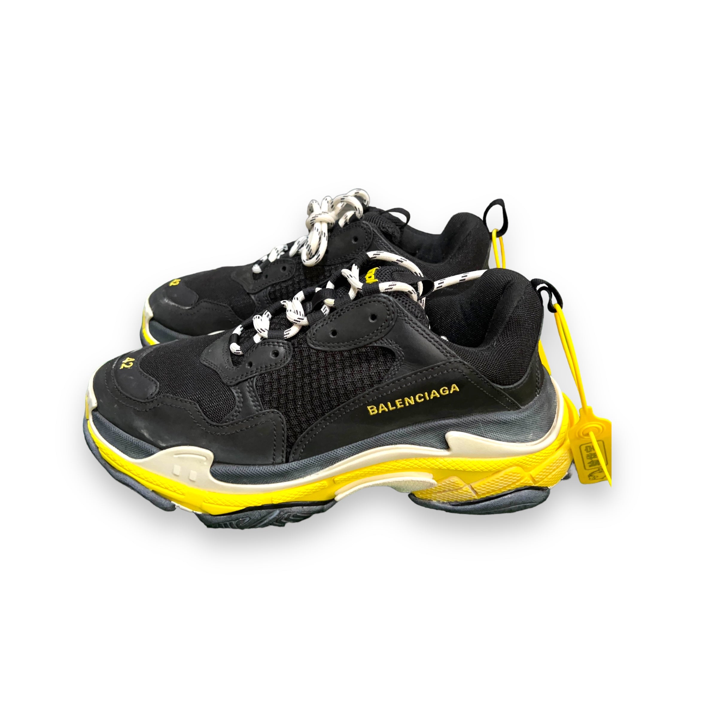 Balenciaga Triple S Black/Yellow
