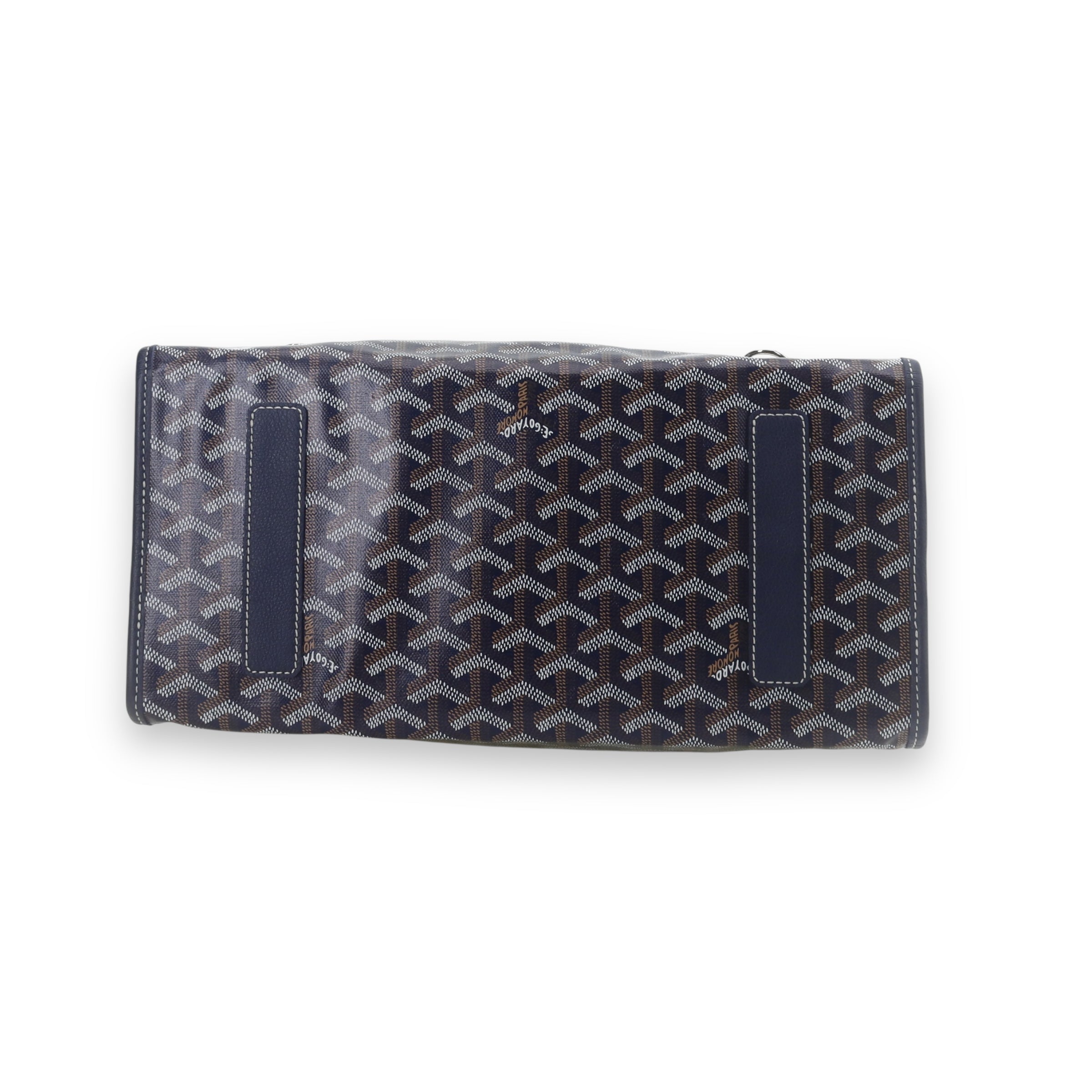 Goyard Navy blue Ledger backpack