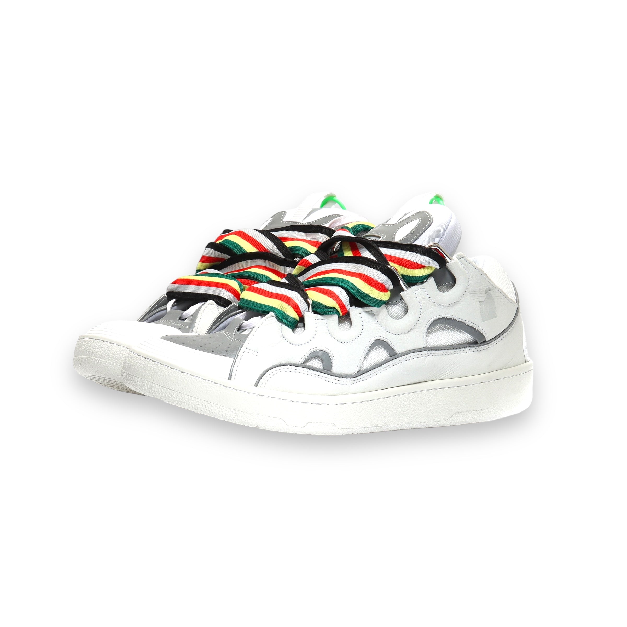Lanvin Curb White Multi Sneakers