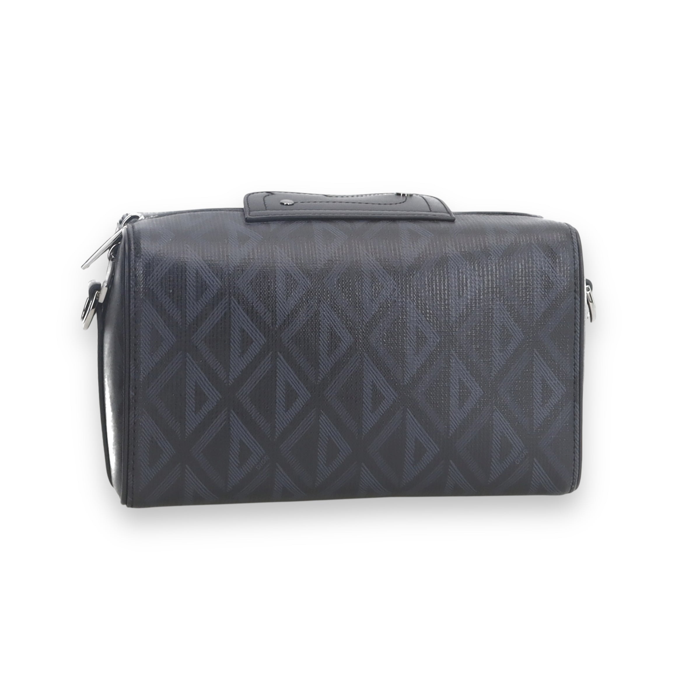 Dior Lingot 25 Bag in Black CD Diamond