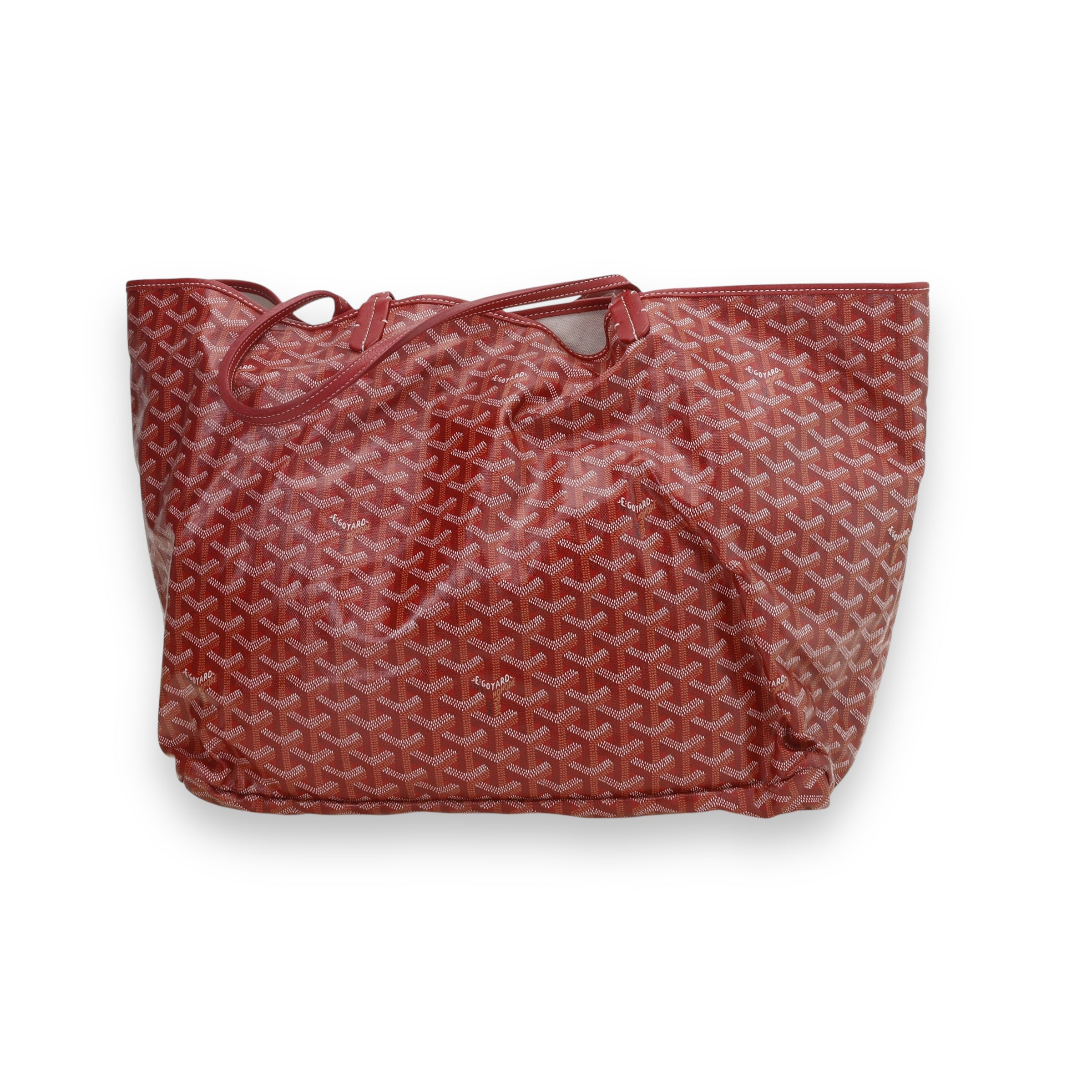 Goyard Red Saint Louis GM Tote