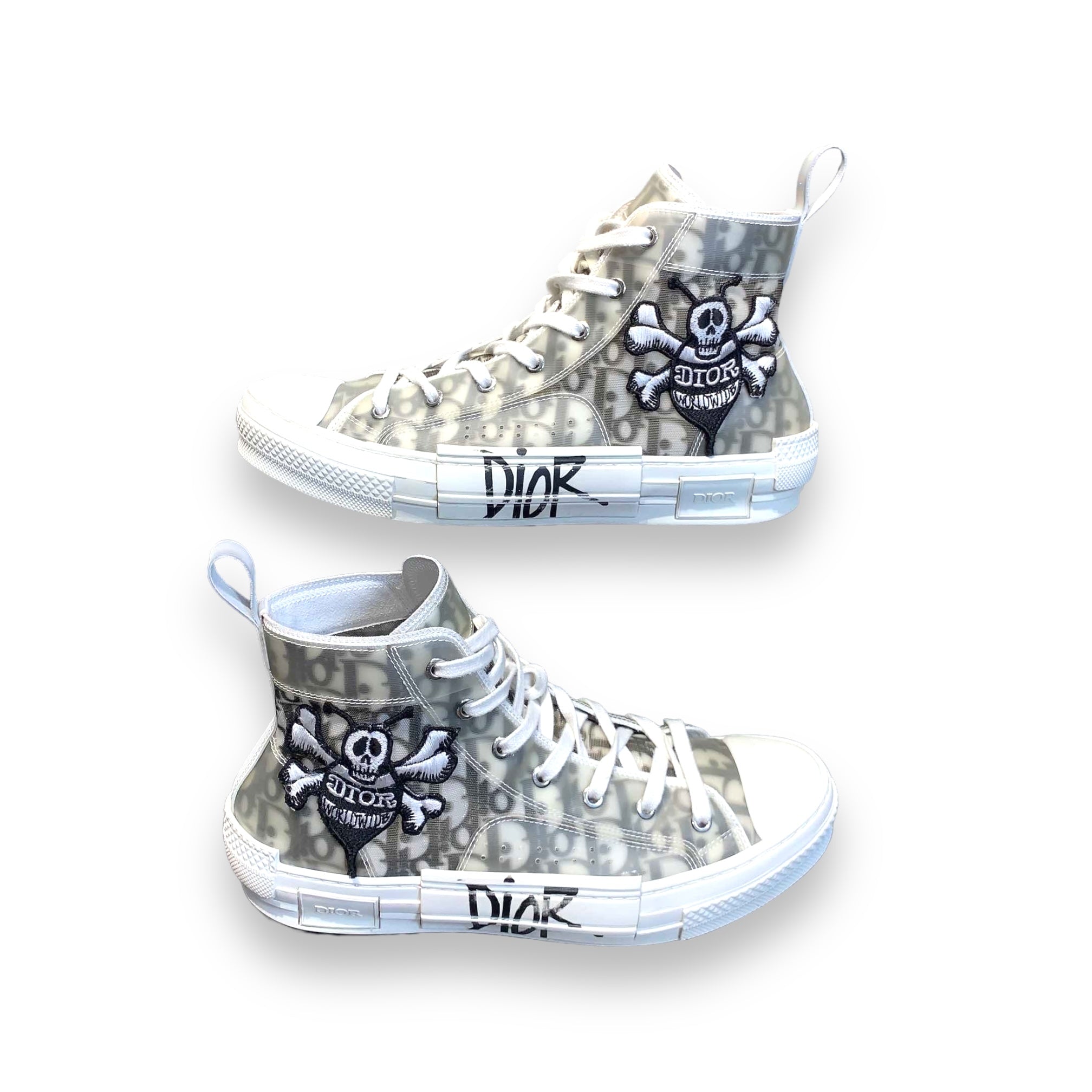 DIOR X STUSSY B23 BLACK/WHITE