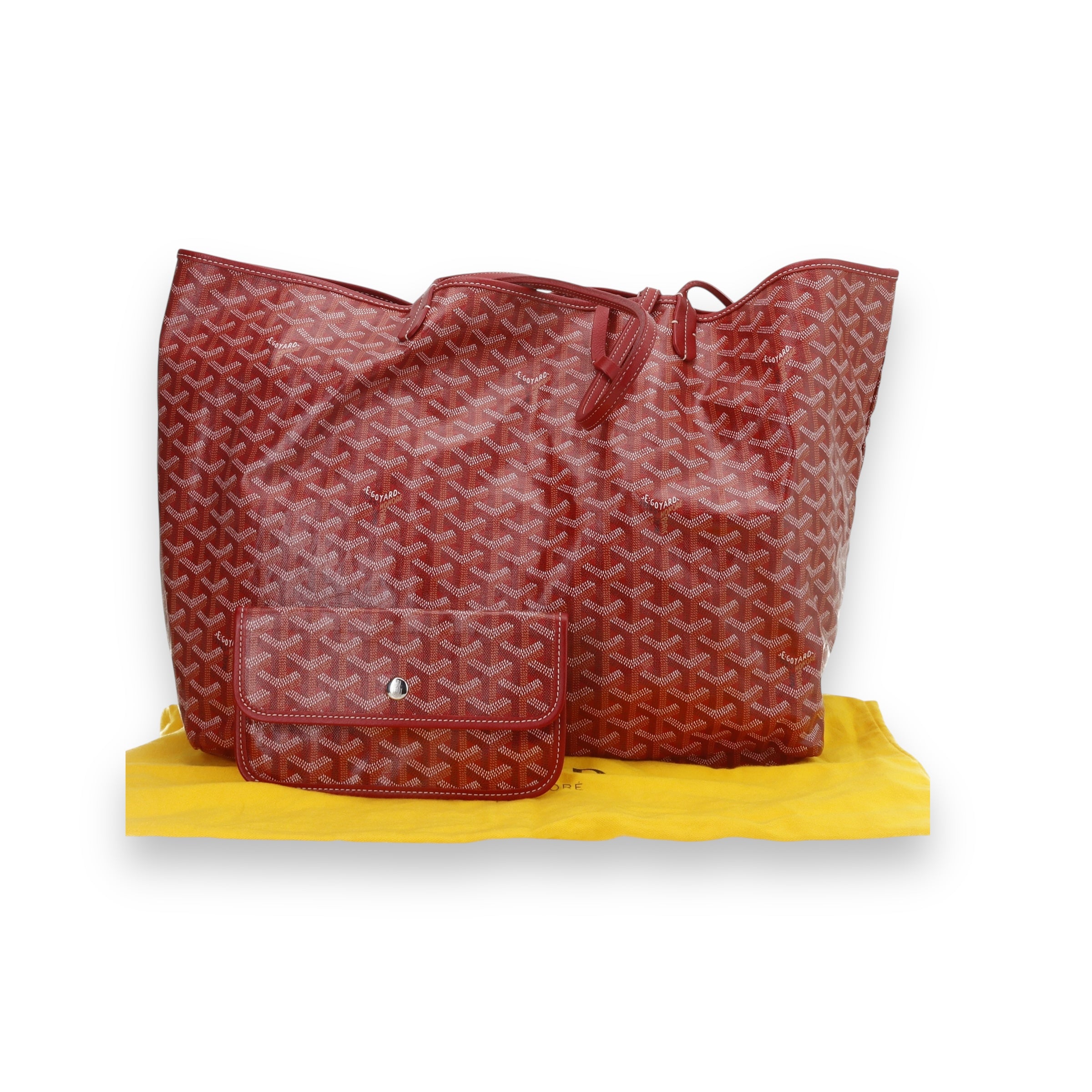 Goyard Red Saint Louis GM Tote
