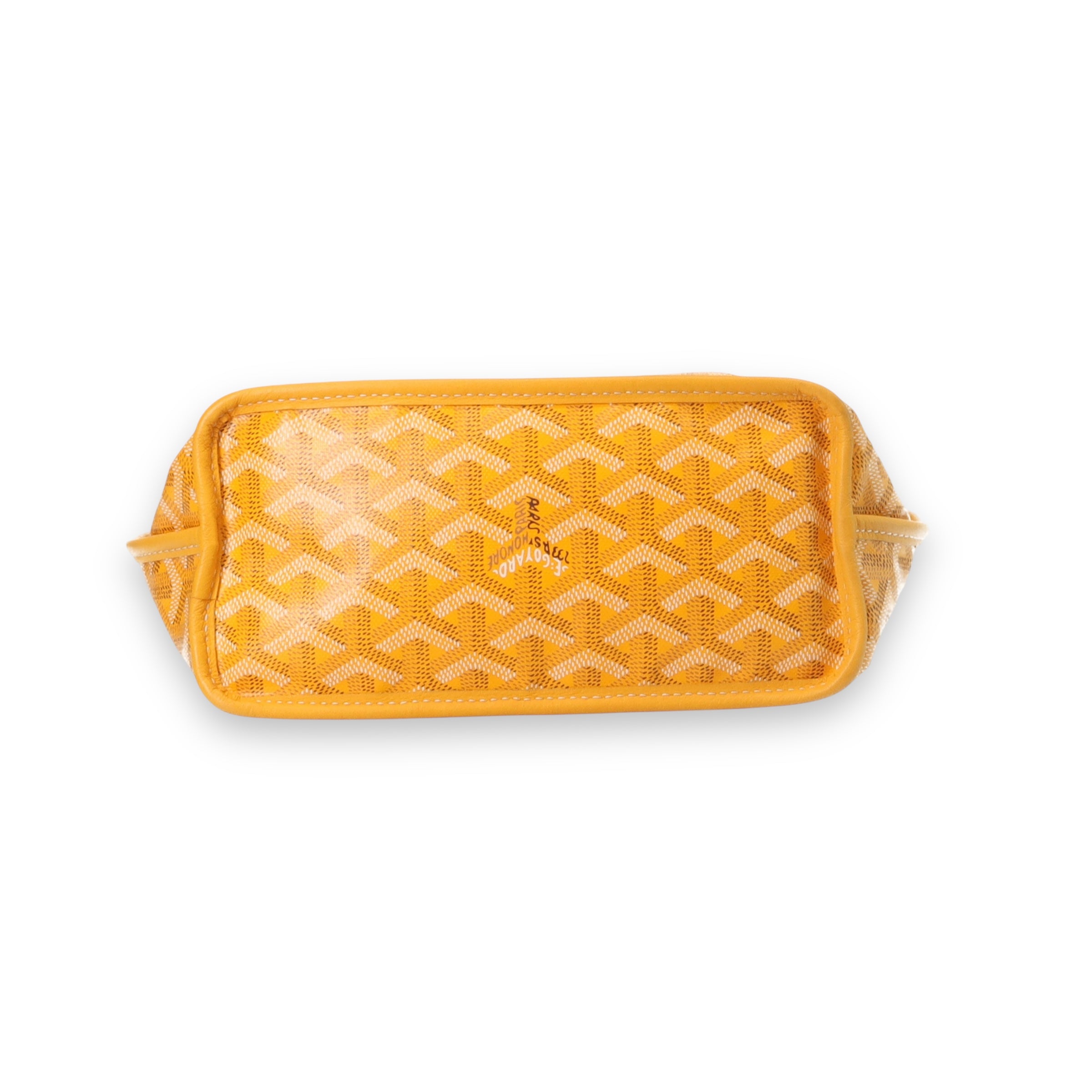 Goyard Yellow Mini Anjou Tote