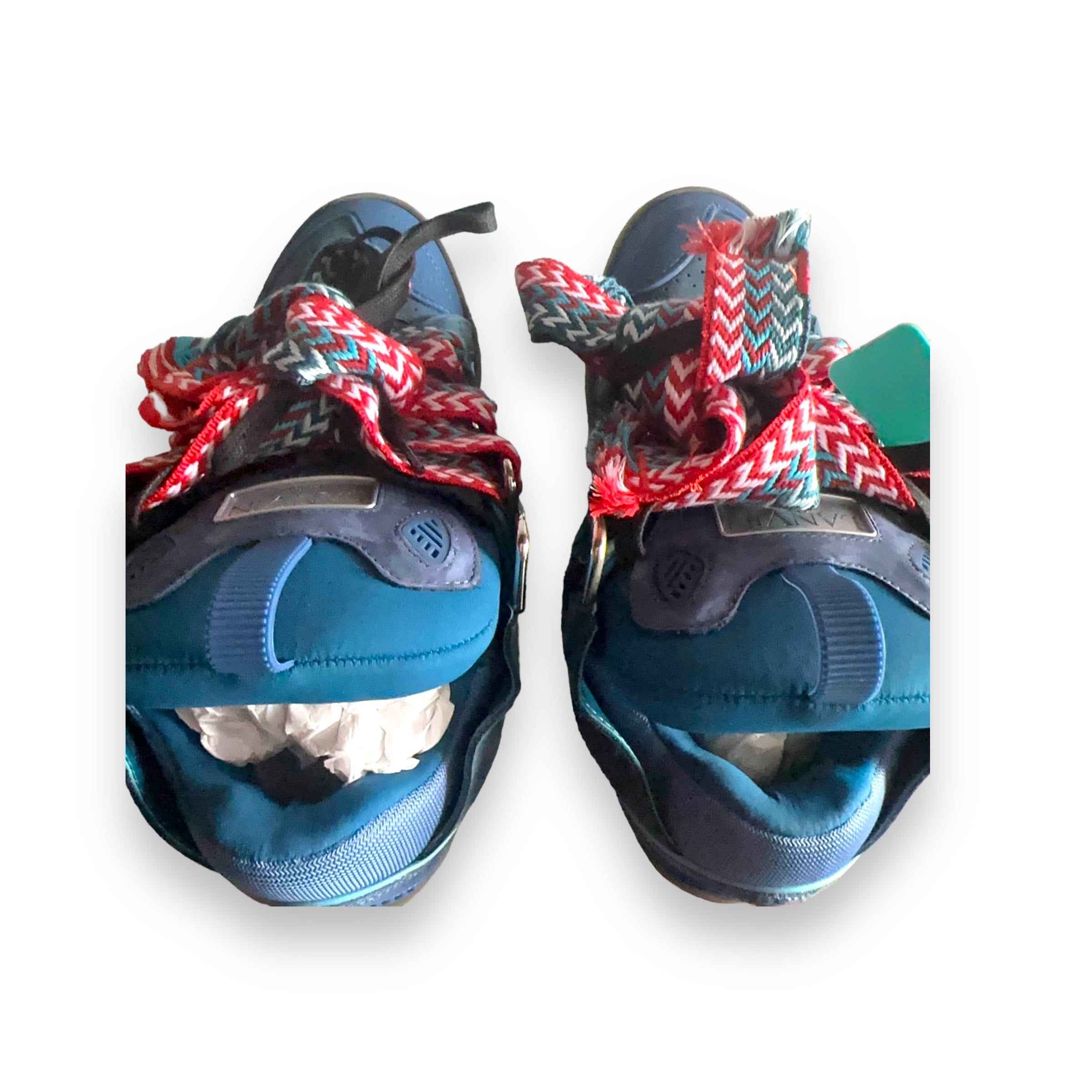 Lanvin Curb Taurus Blue Sneakers