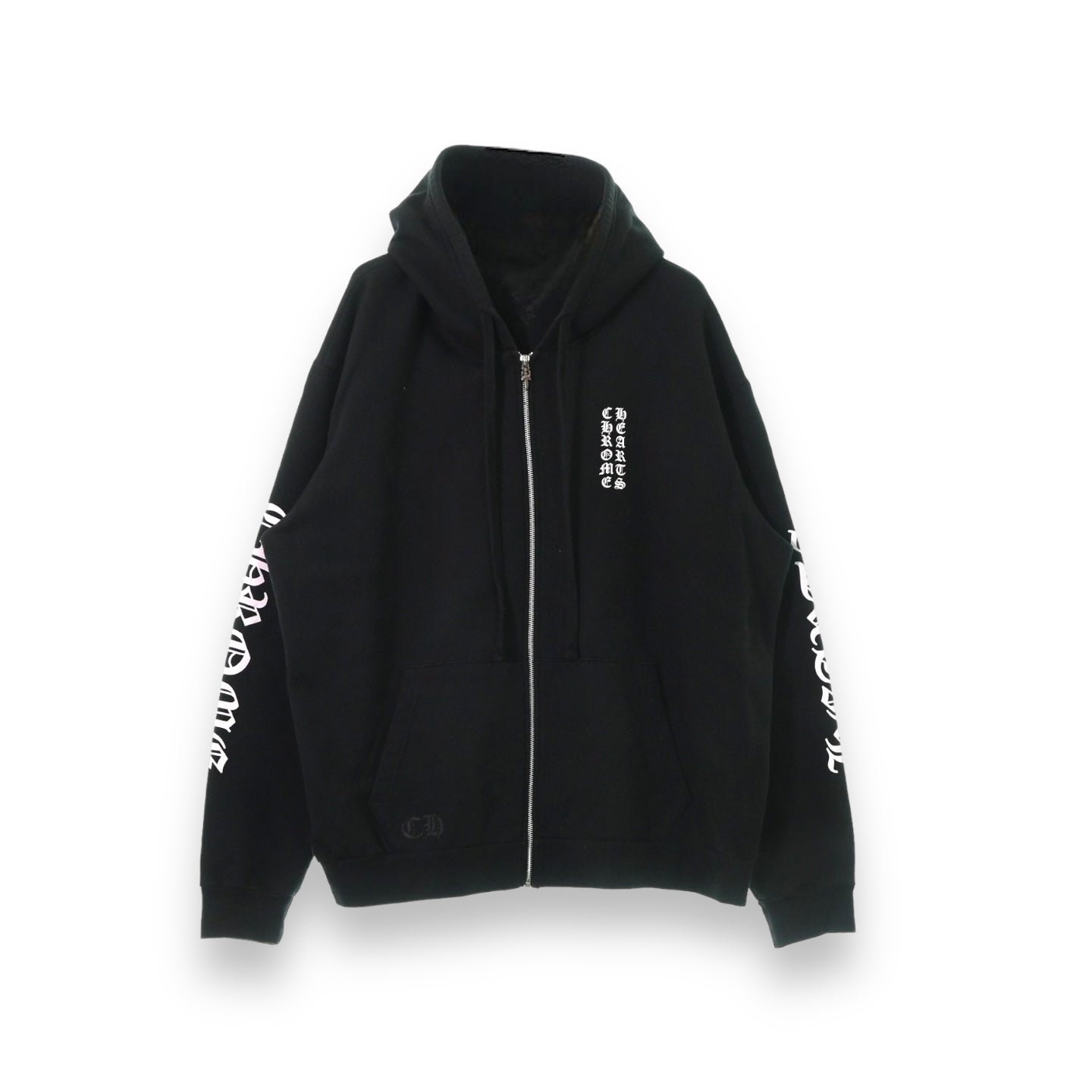 Chrome Hearts Vertical Logo Zip-Up