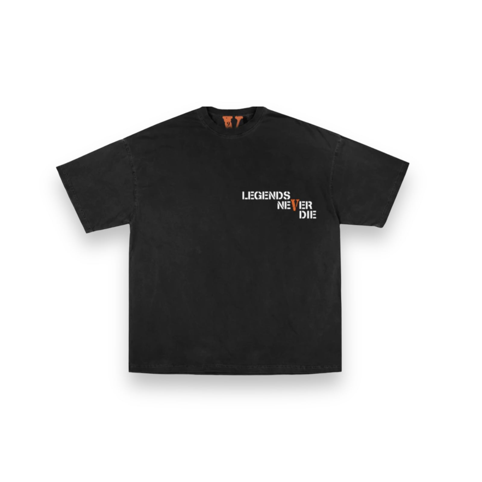 Vlone x Juice Wrld Legends Never Die Black Tee