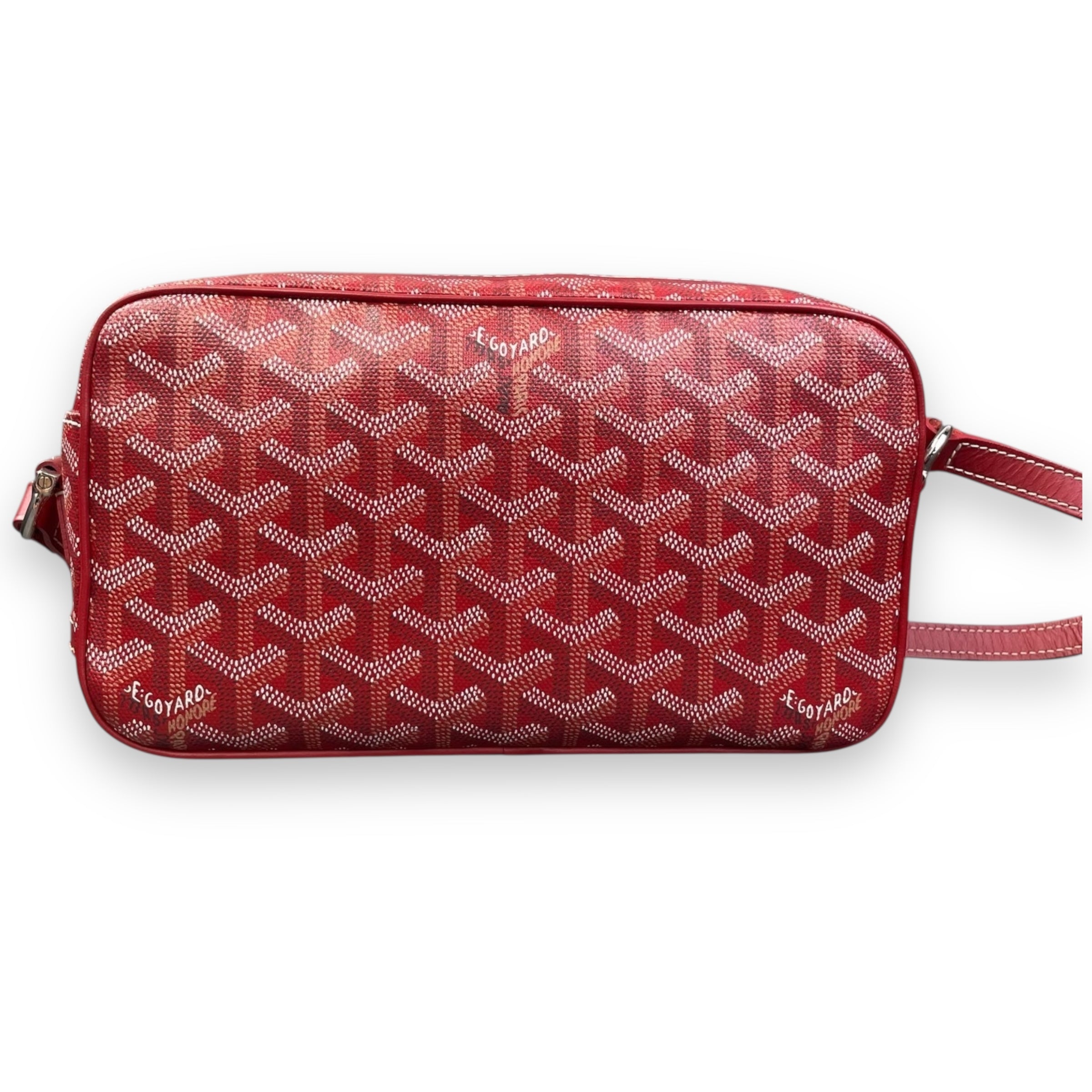 Goyard Red cap vert sidebag