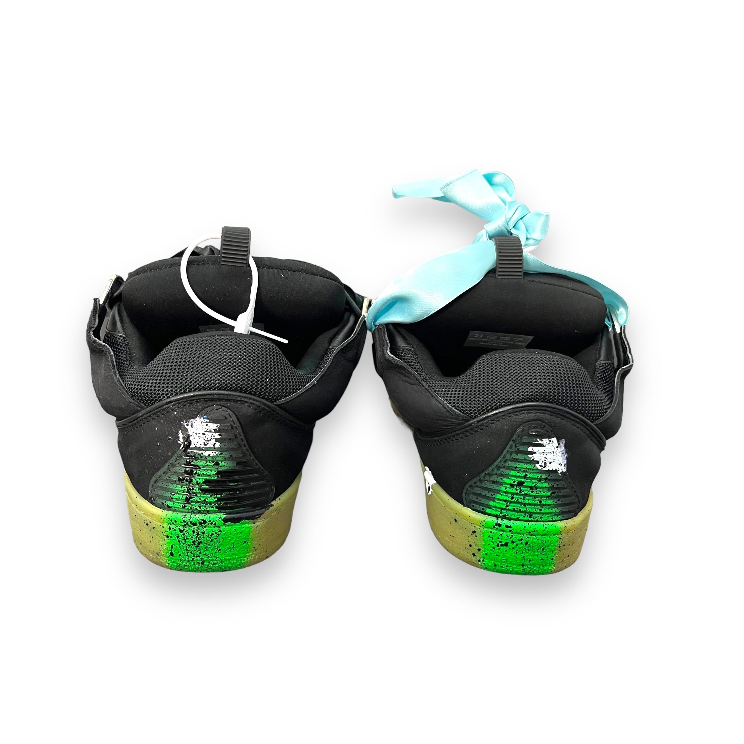 Gallery Dept. x Lanvin Curb Paint Drip Black Sneakers