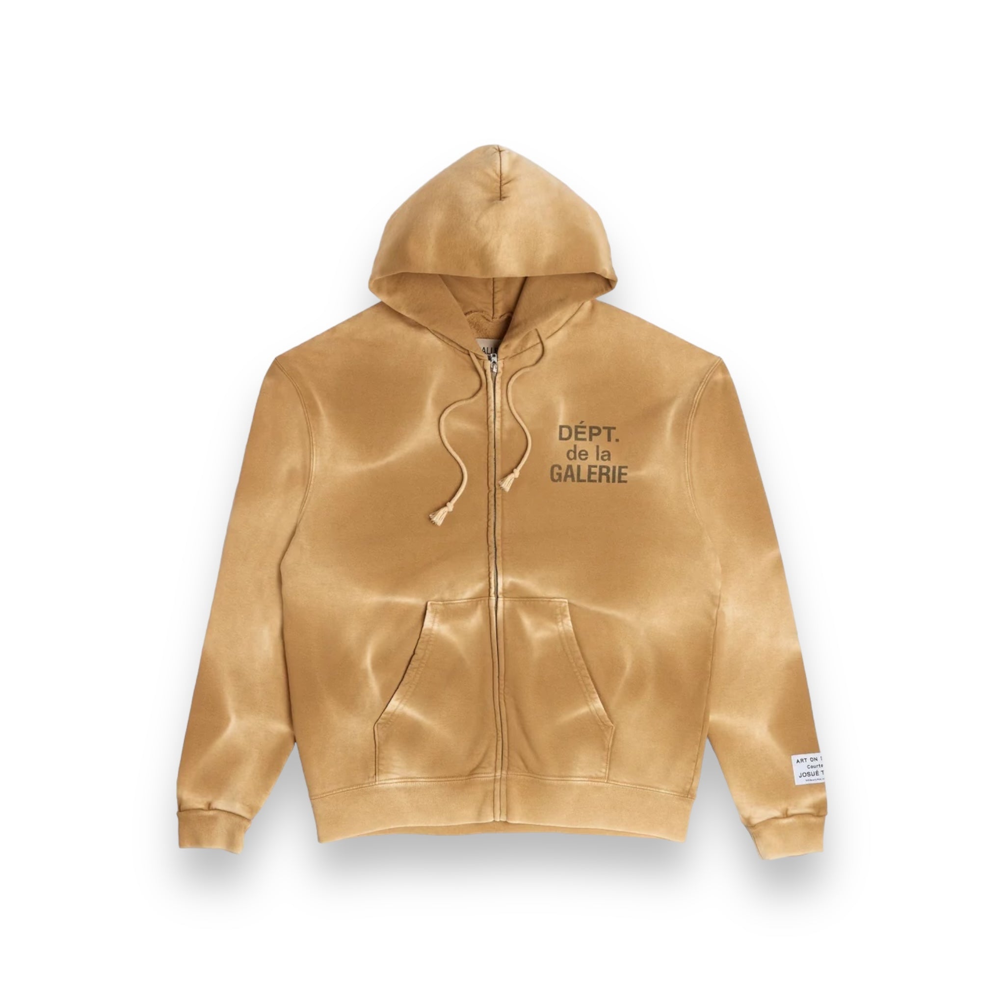 Gallery Dept. French Tan Zip Up Hoodie