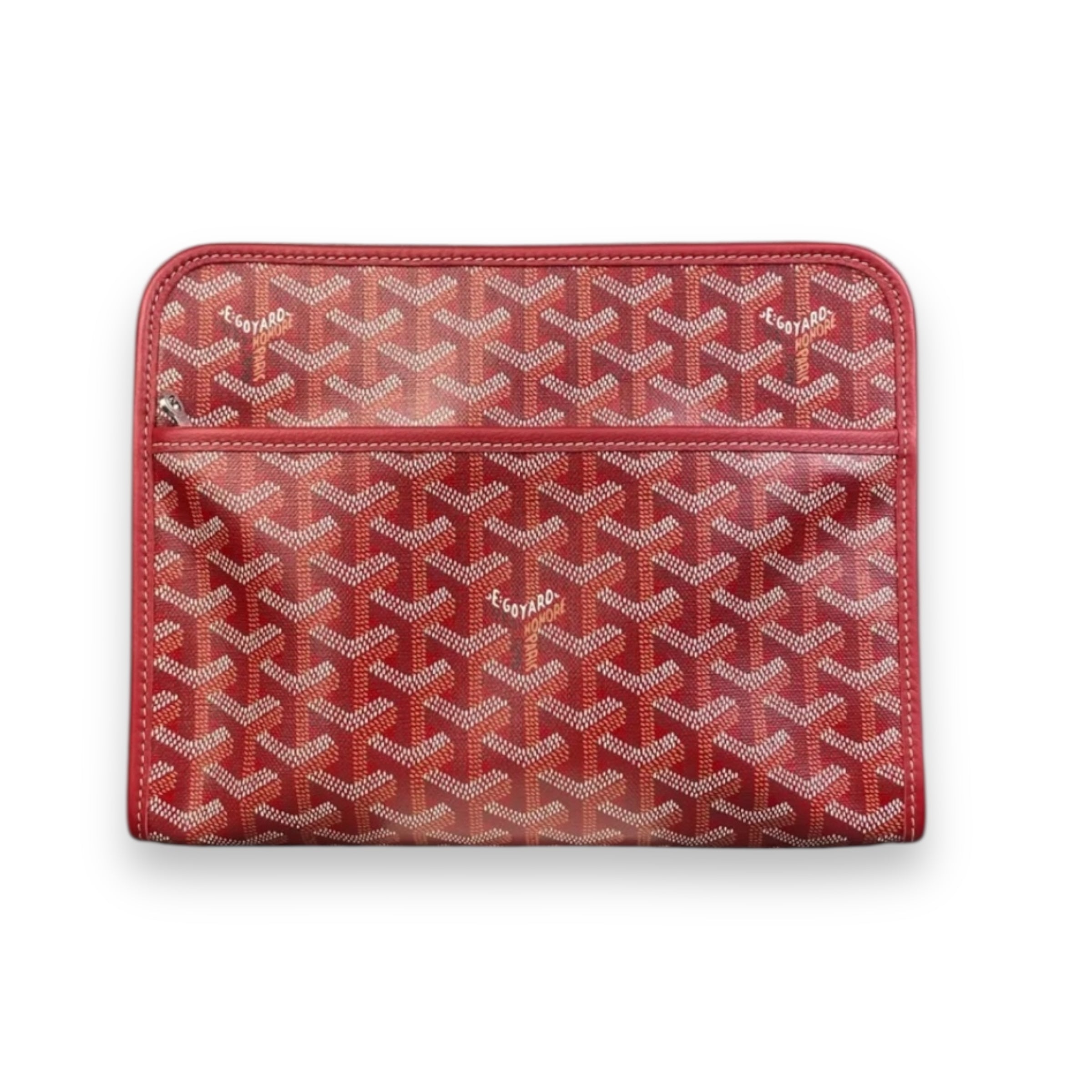 Goyard Jouvence MM Toiletry Bag Red