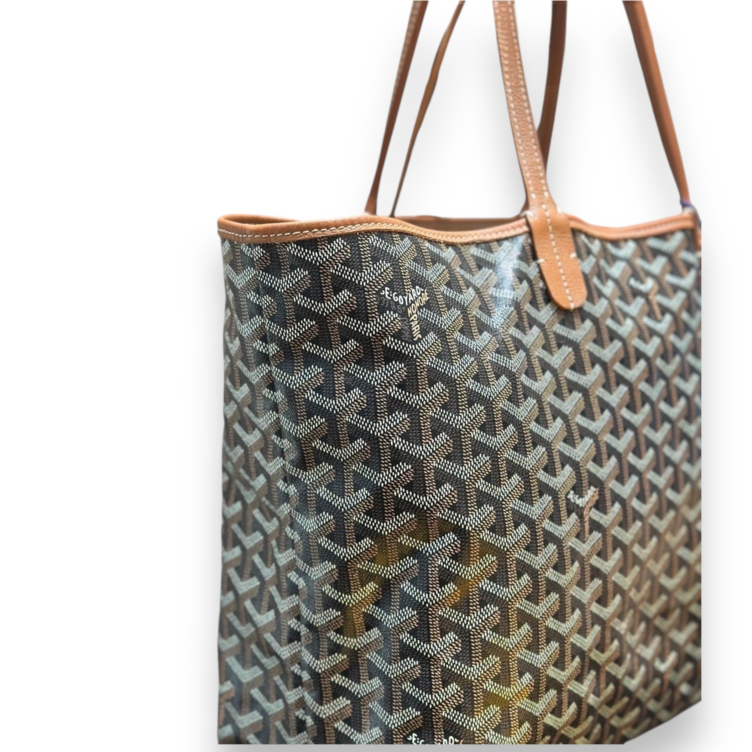 Goyard Brown Saint Louis PM Tote