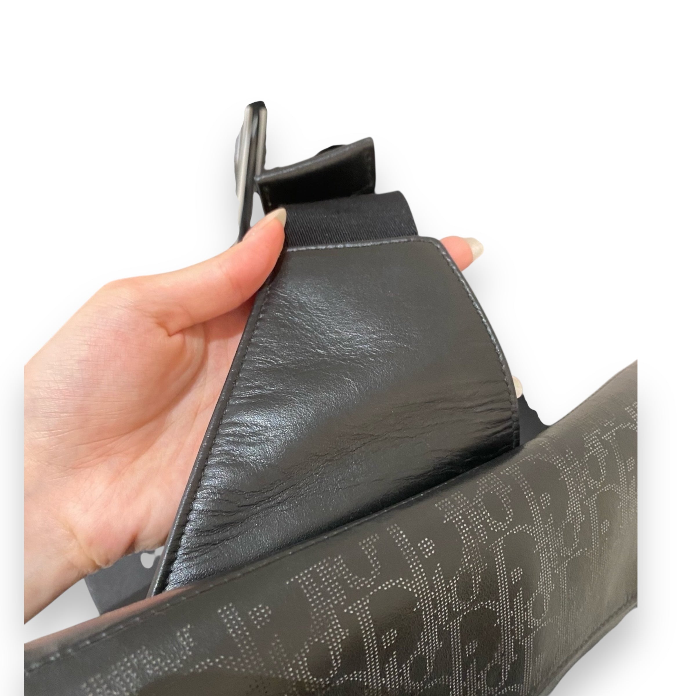 Dior Black Galaxy Saddle