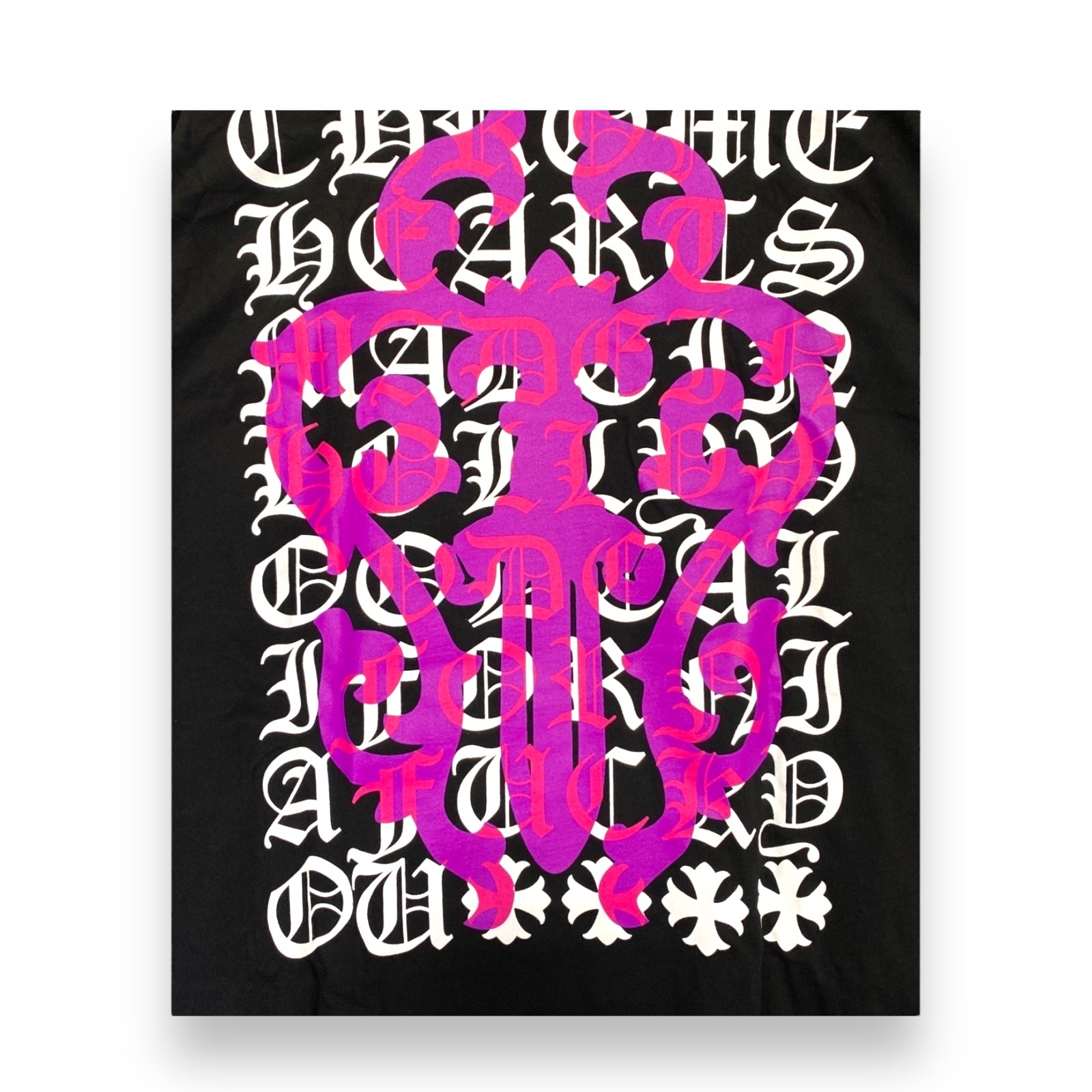 Chrome Hearts Eye Chart Dagger Long Sleeve T-shirt