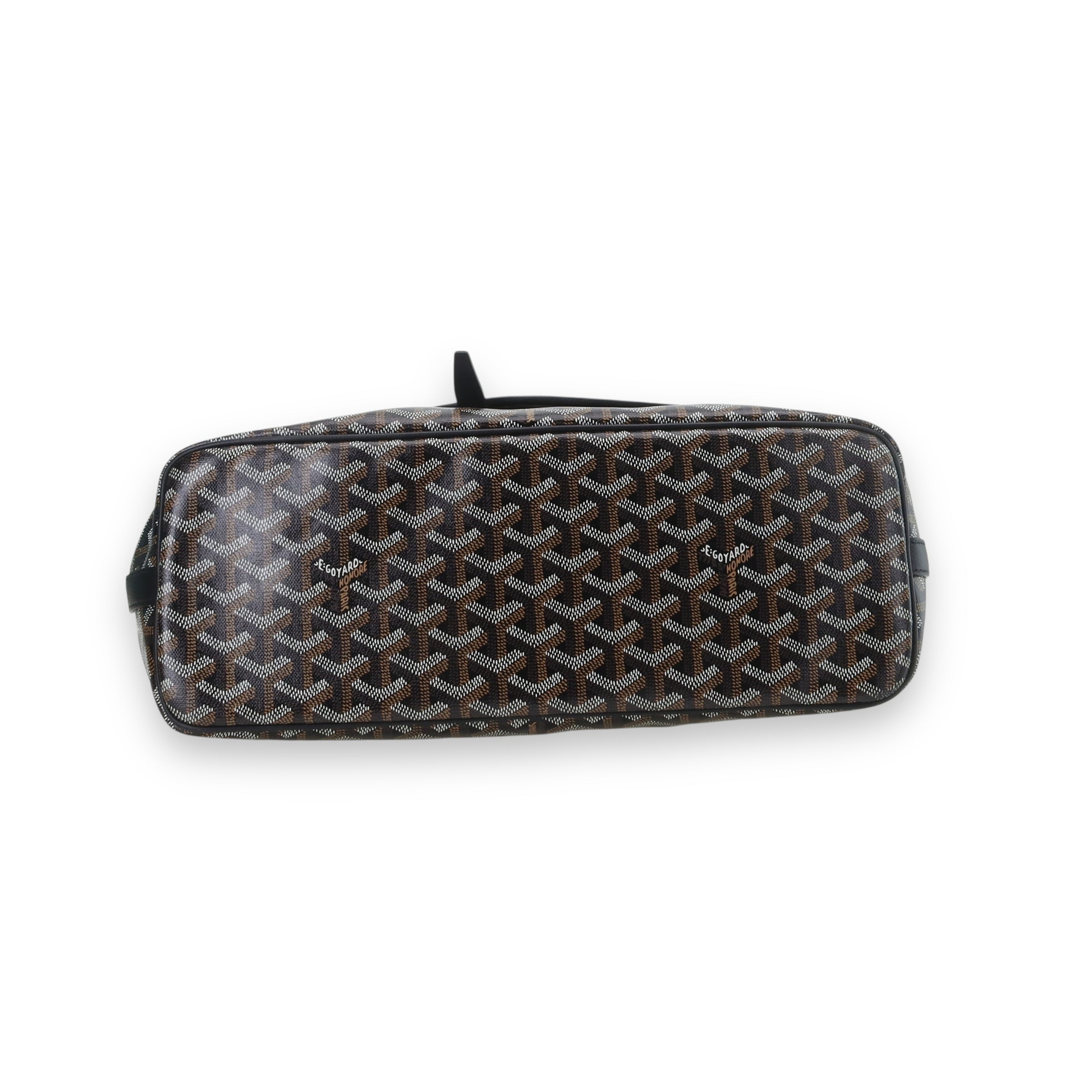 Goyard Capetien black messenger bag