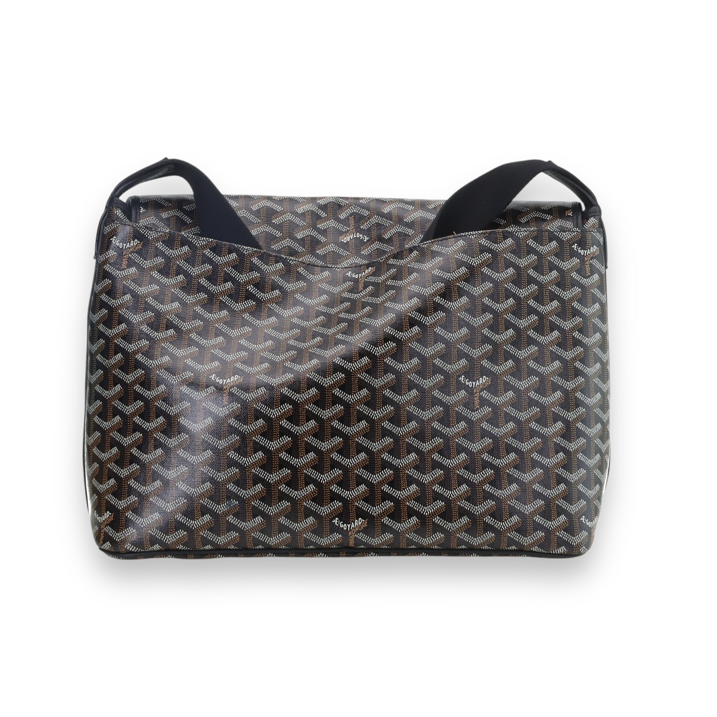 Goyard Capetien black messenger bag