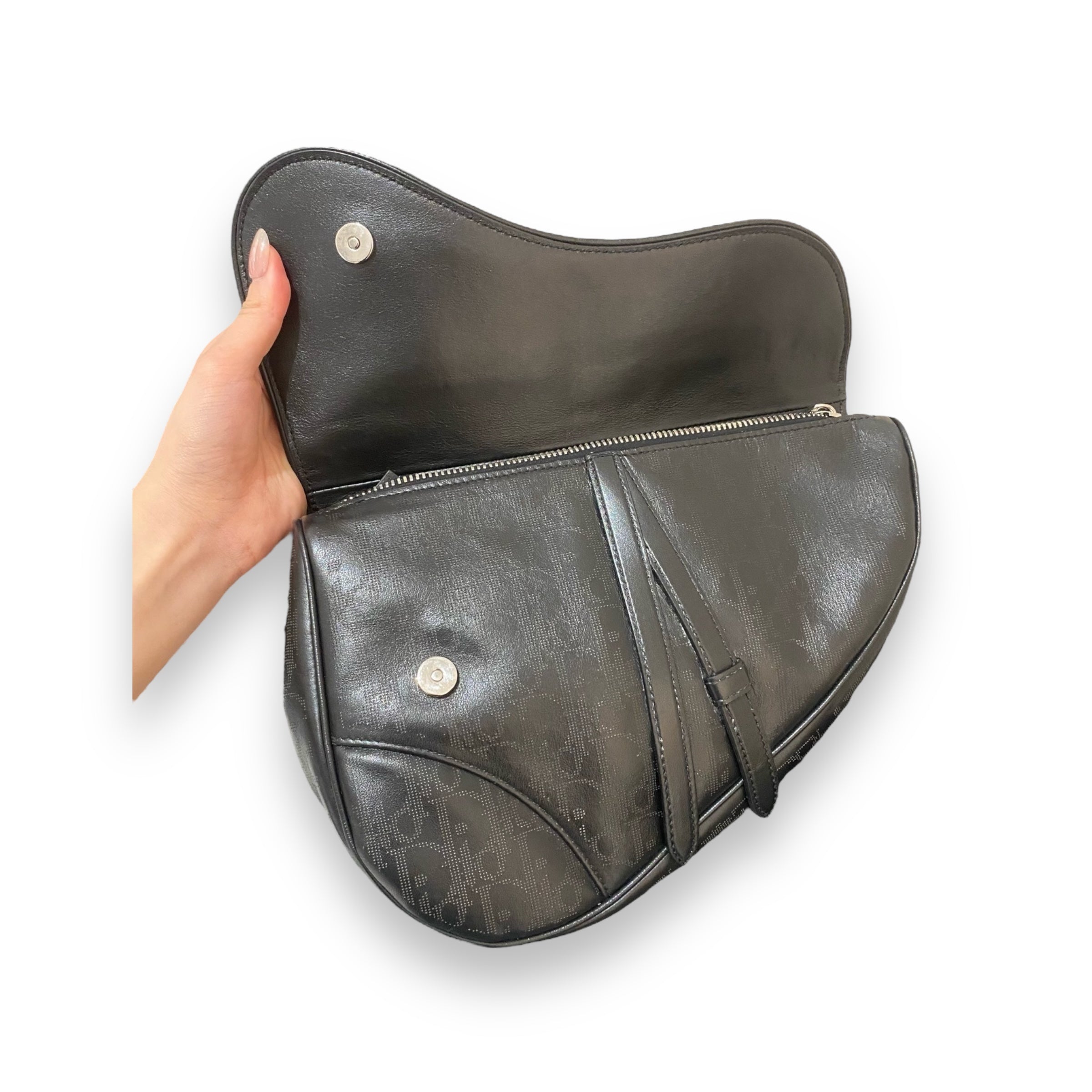 Dior Black Galaxy Saddle
