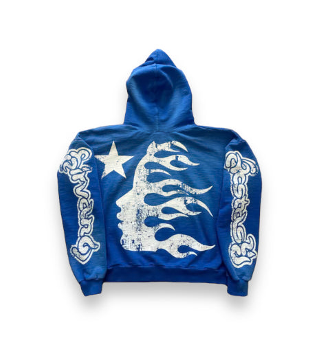 Hellstar Blue Yoga Hoodie