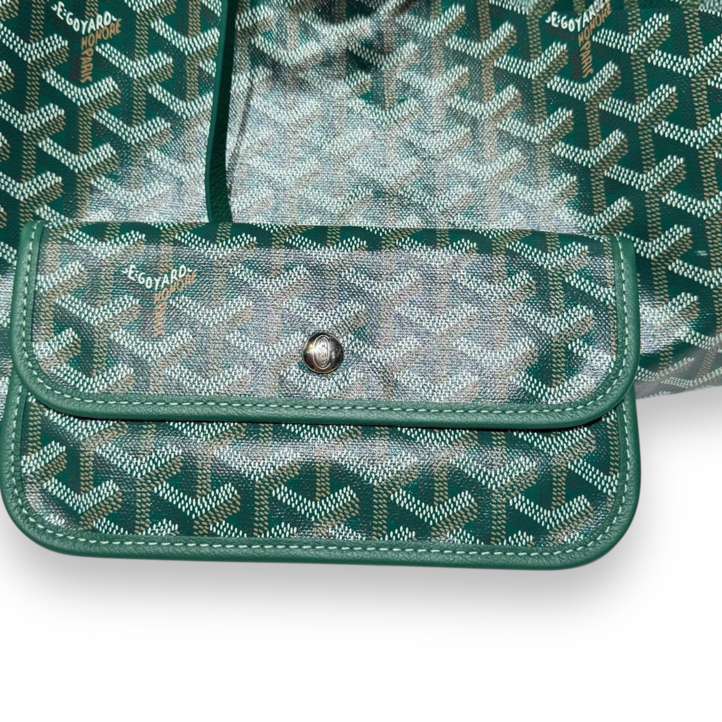 Goyard Green saint Louis MM Tote