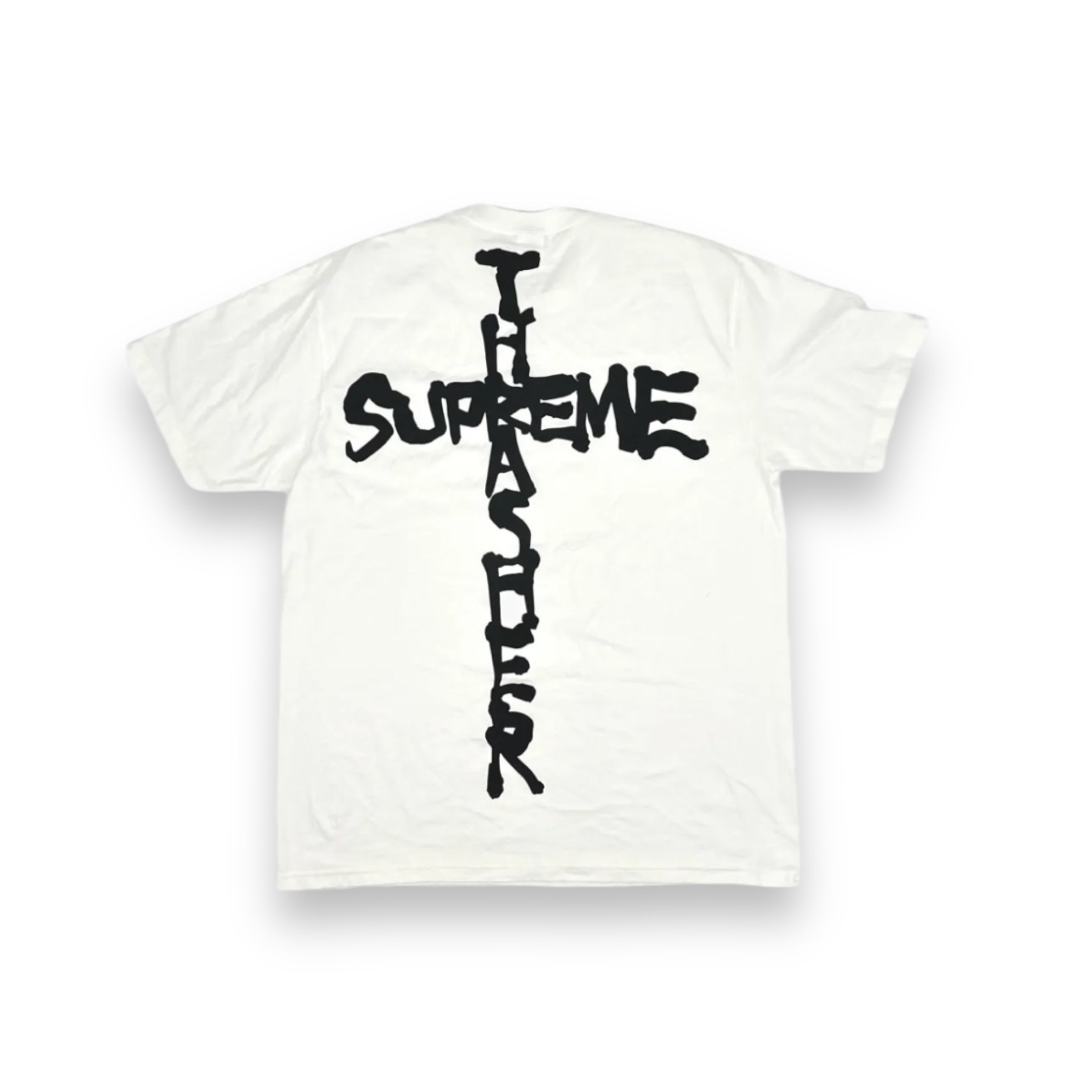 Supreme x Thrasher Cross Tee White