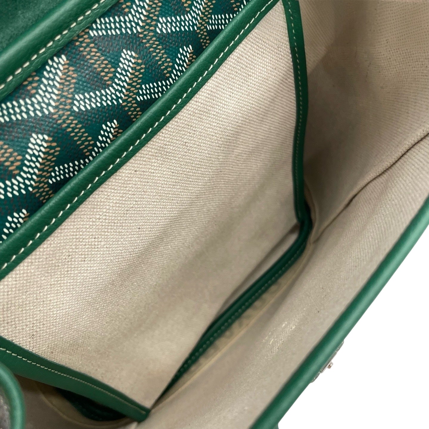Goyard Green Alpin mini backpack