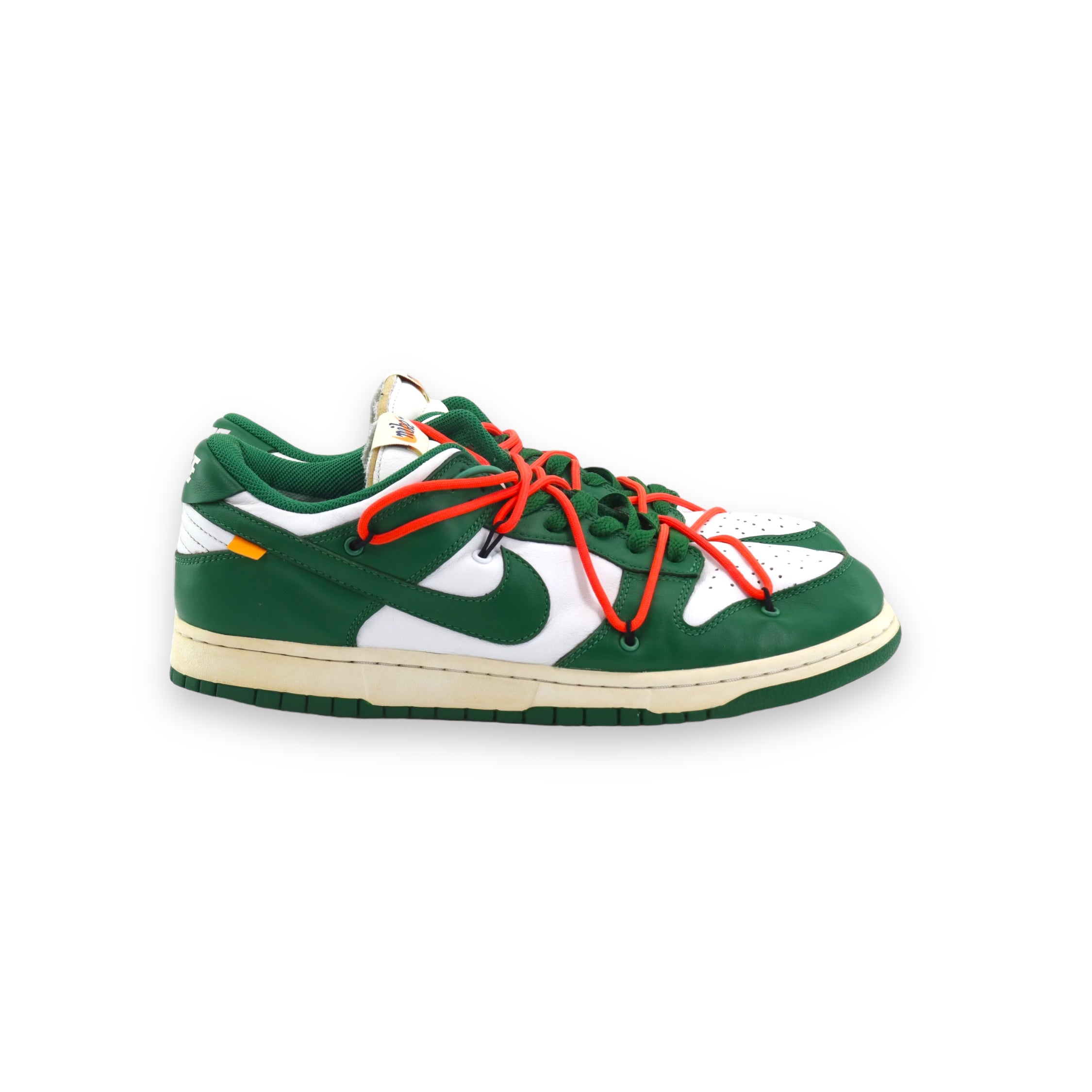 Off White Nike Dunk Low Pine Green