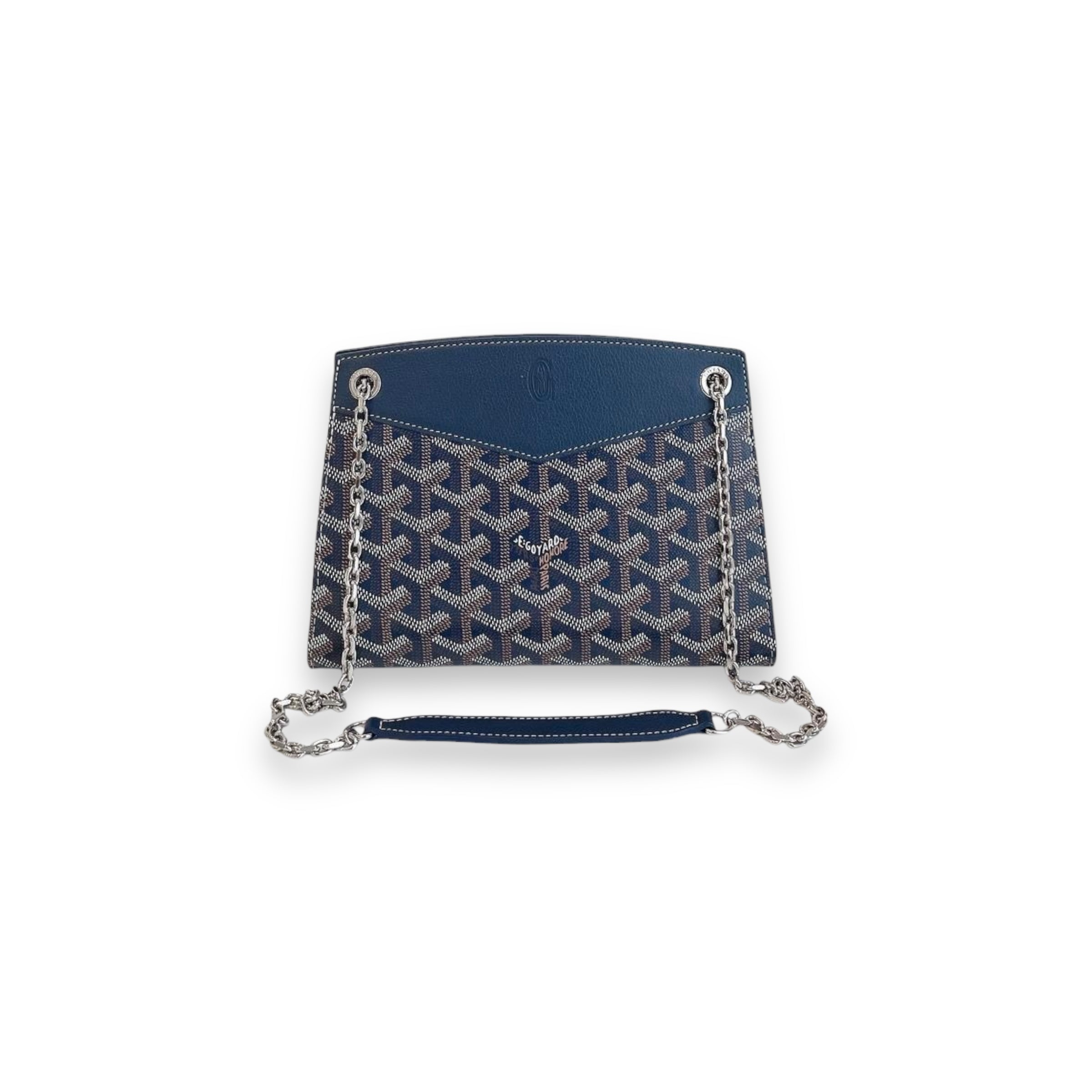Goyard Mini Rouette Structure Navy Handbag
