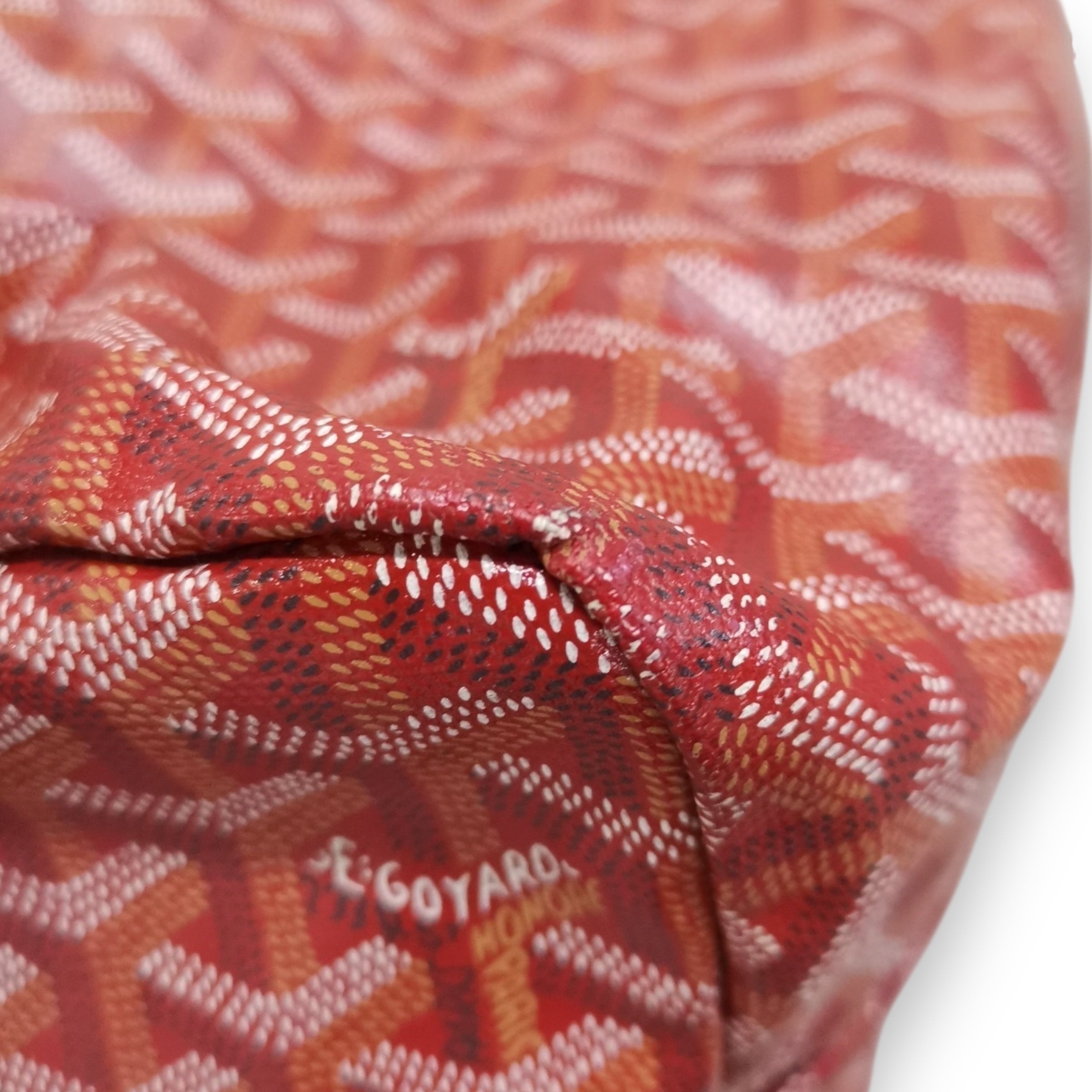 Goyard Red Saint Louis GM Tote