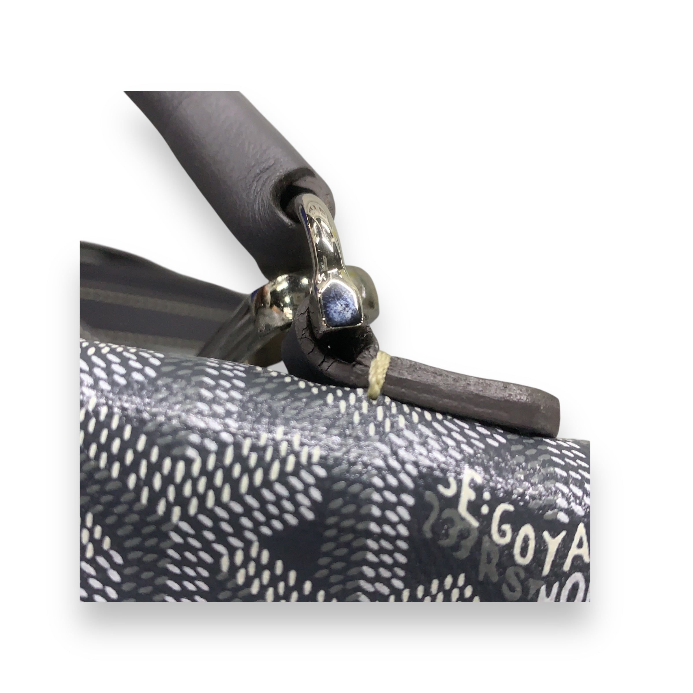 Goyard Grey Ledger backpack