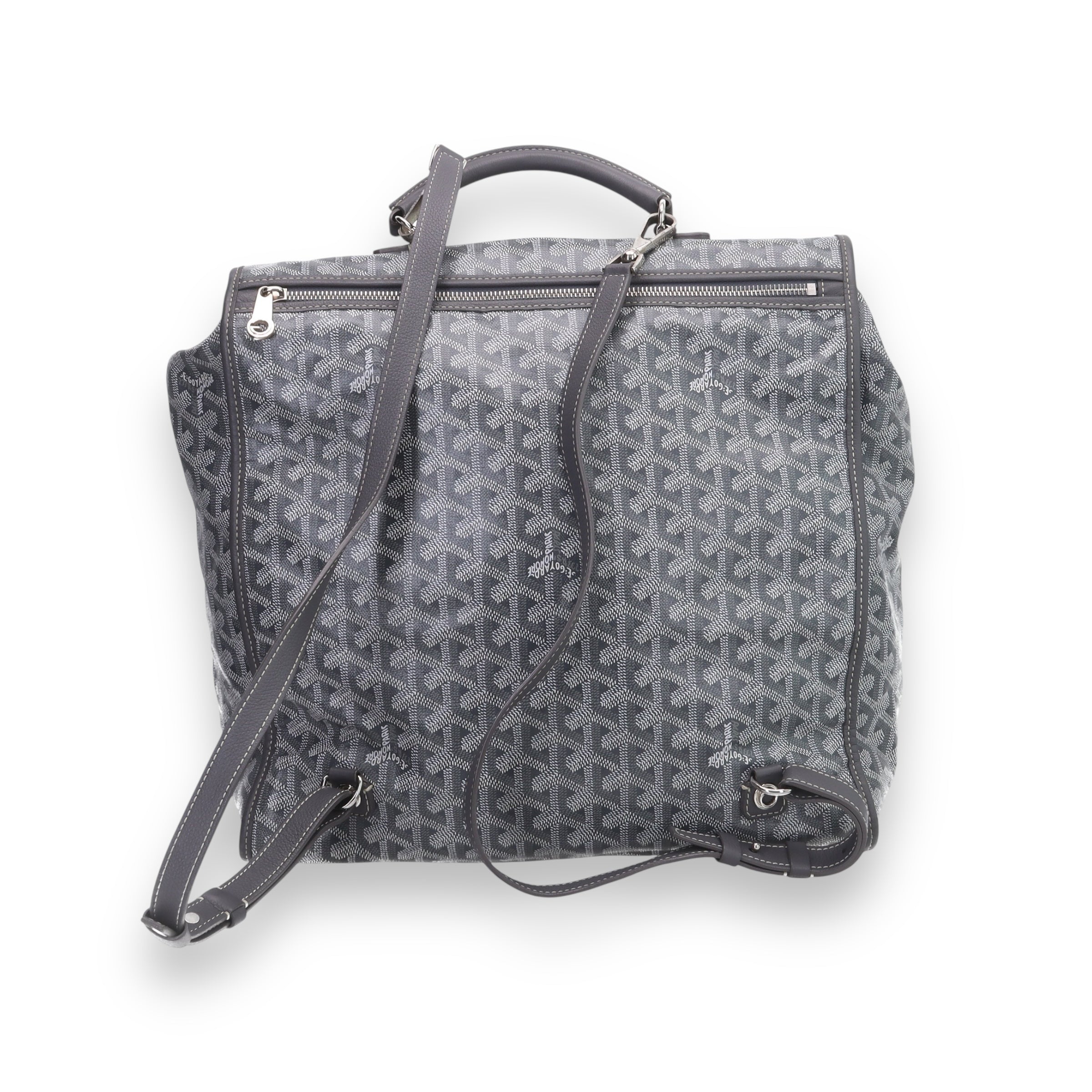 Goyard Grey Ledger backpack