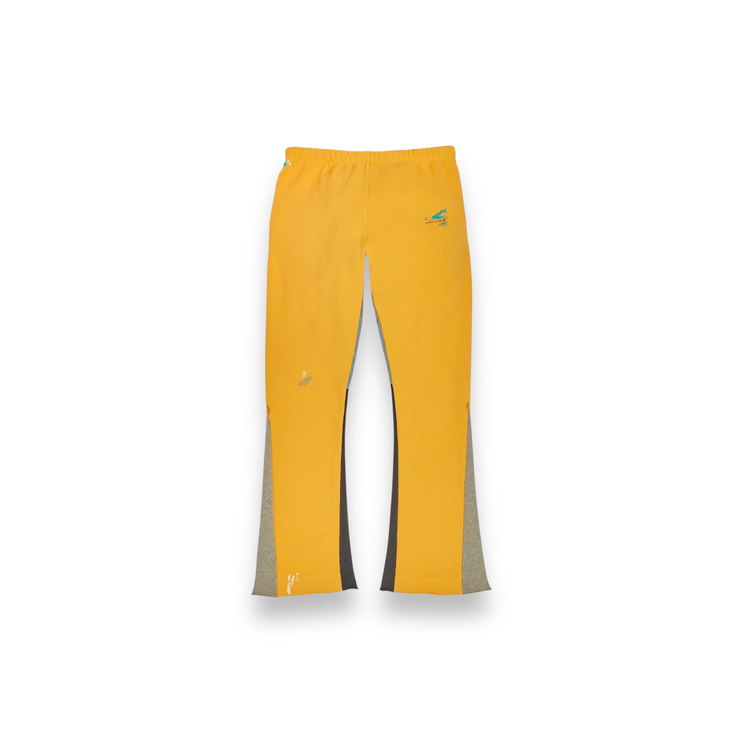 Gallery Dept. Painted Flare Gold Sweatpants