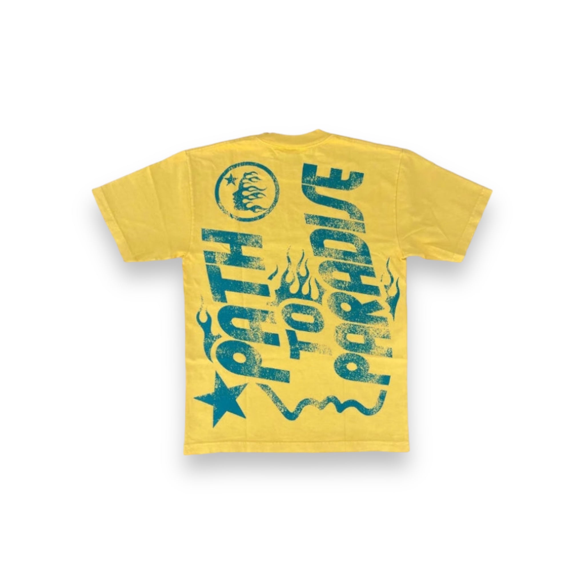 Hellstar Son of G-D-T yellow Tee