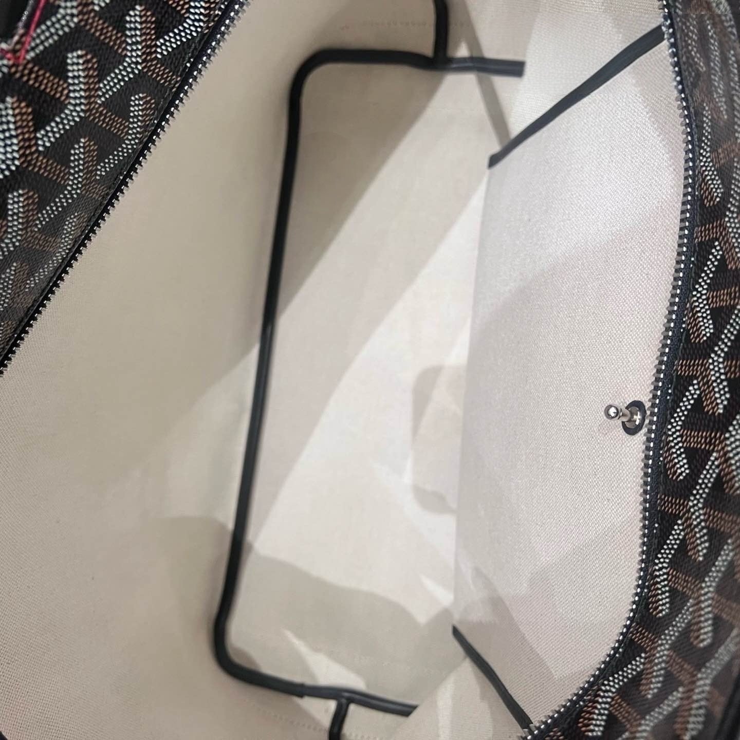Goyard black MM Artois Tote