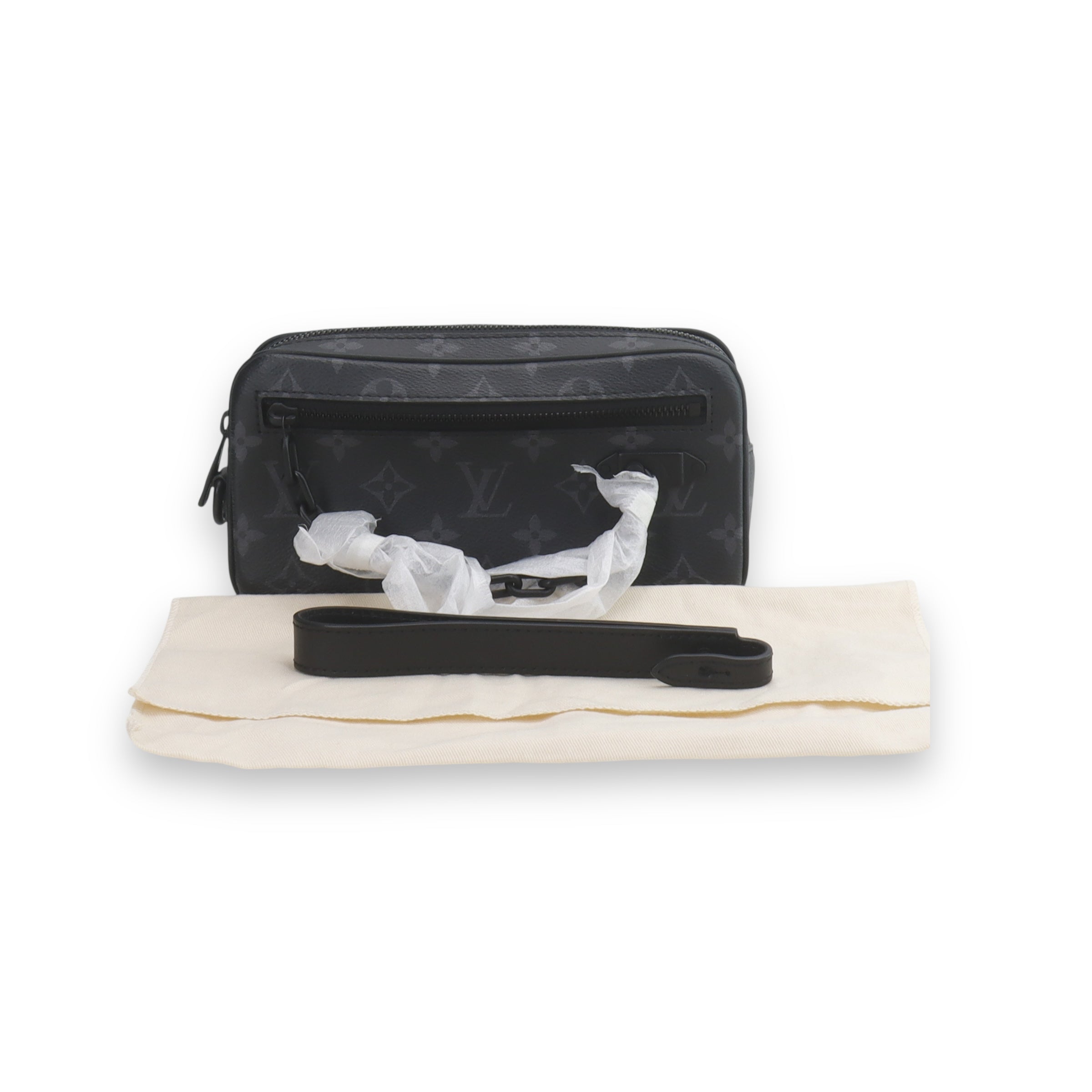 LV Black Pochette Volga