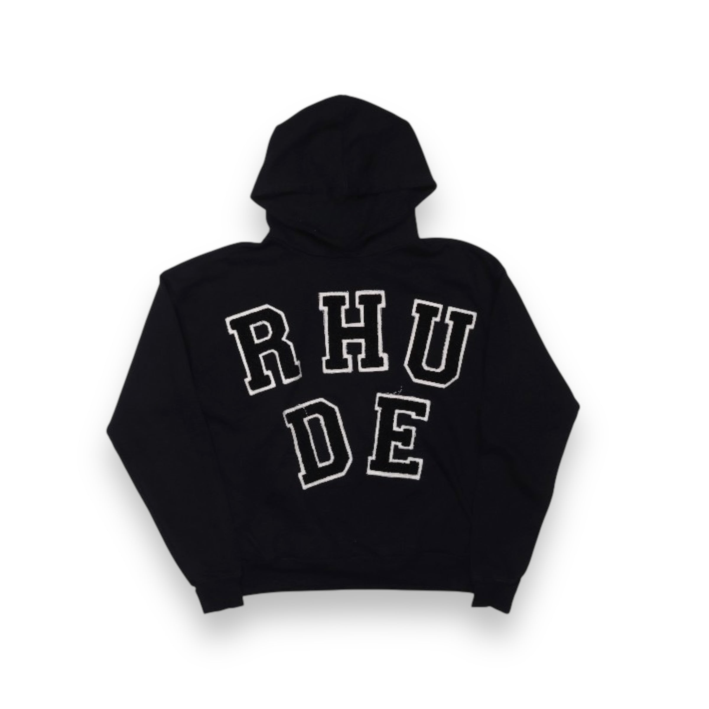 Black Rhude zip up hoodie