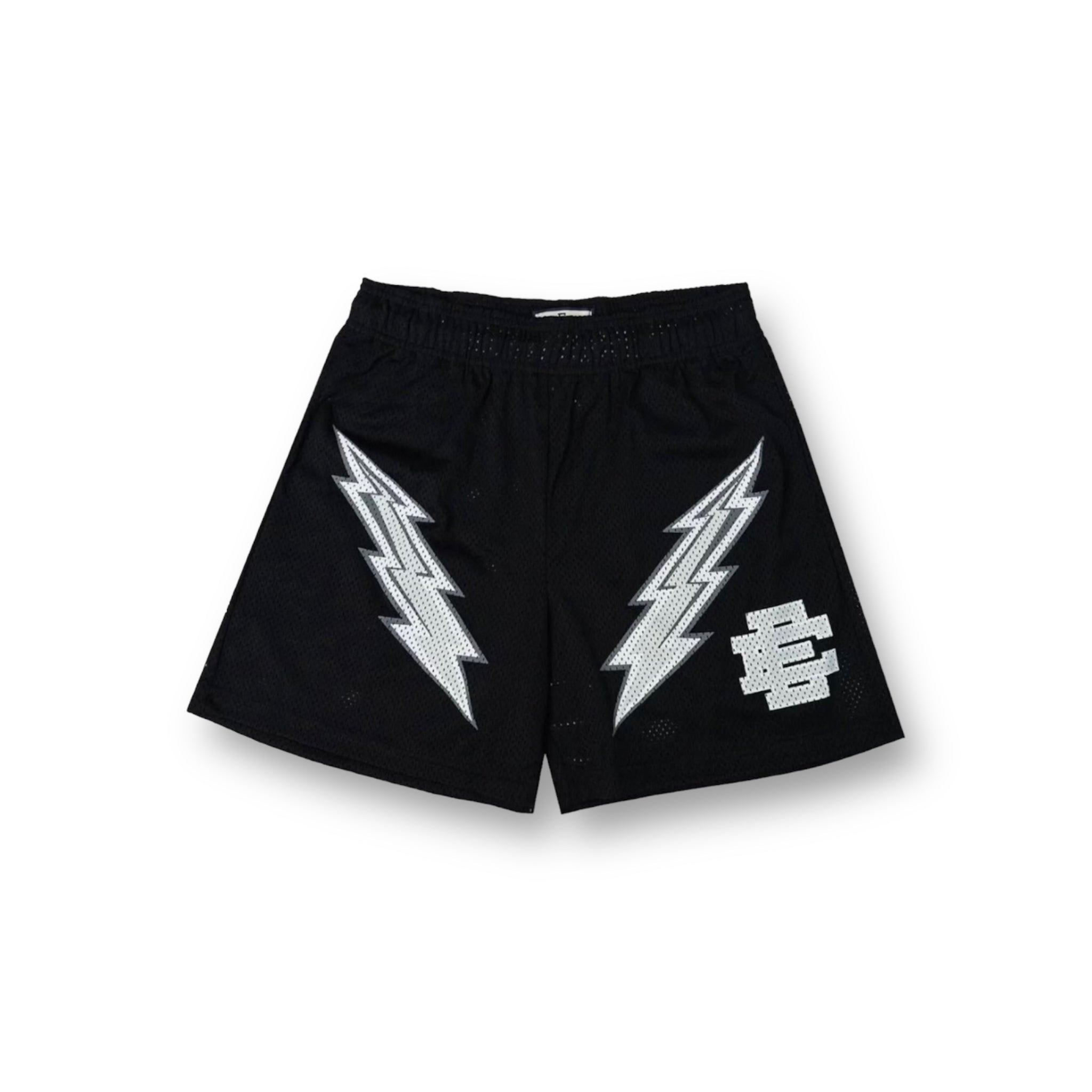 Eric Emanuel Black/White Bolt Shorts