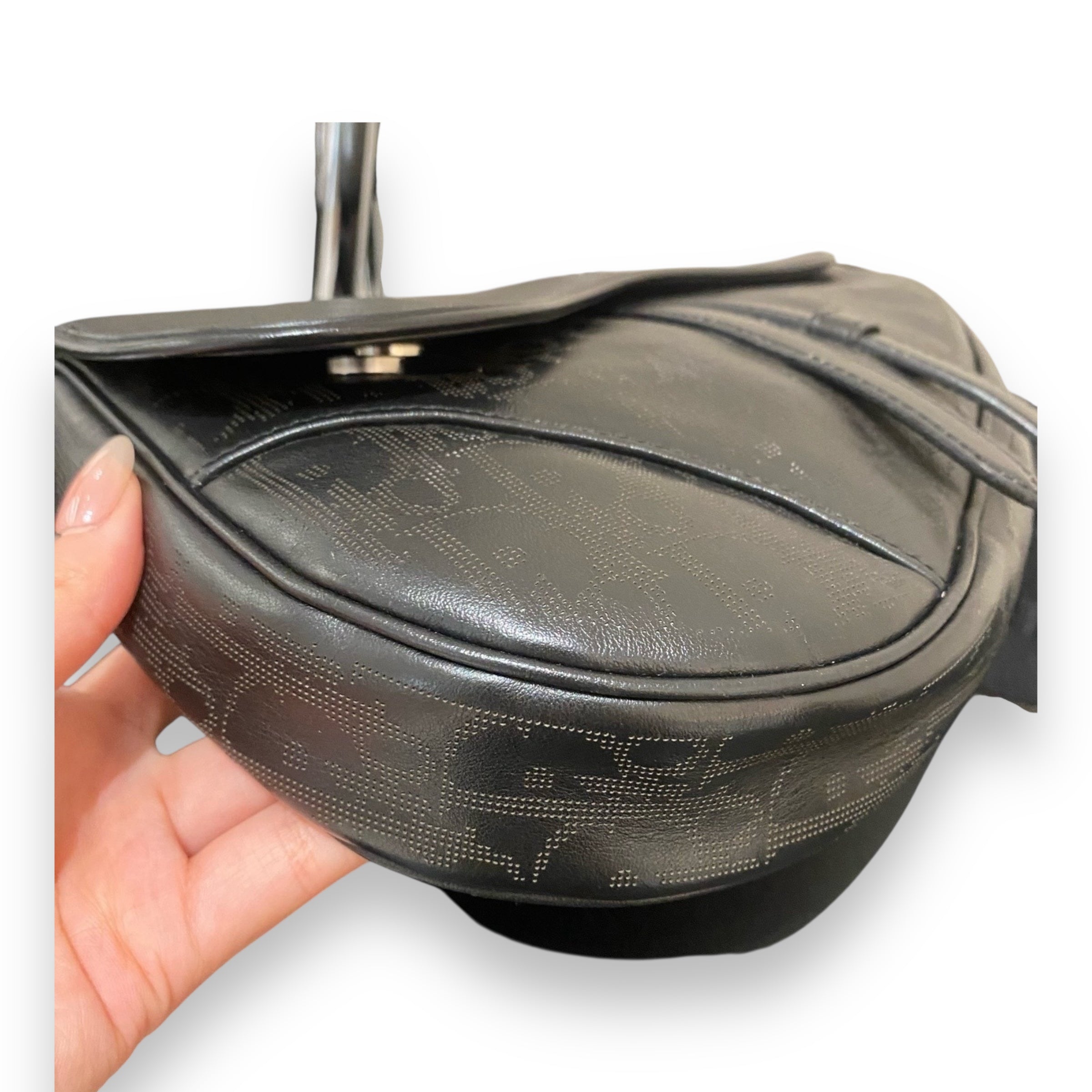 Dior Black Galaxy Saddle