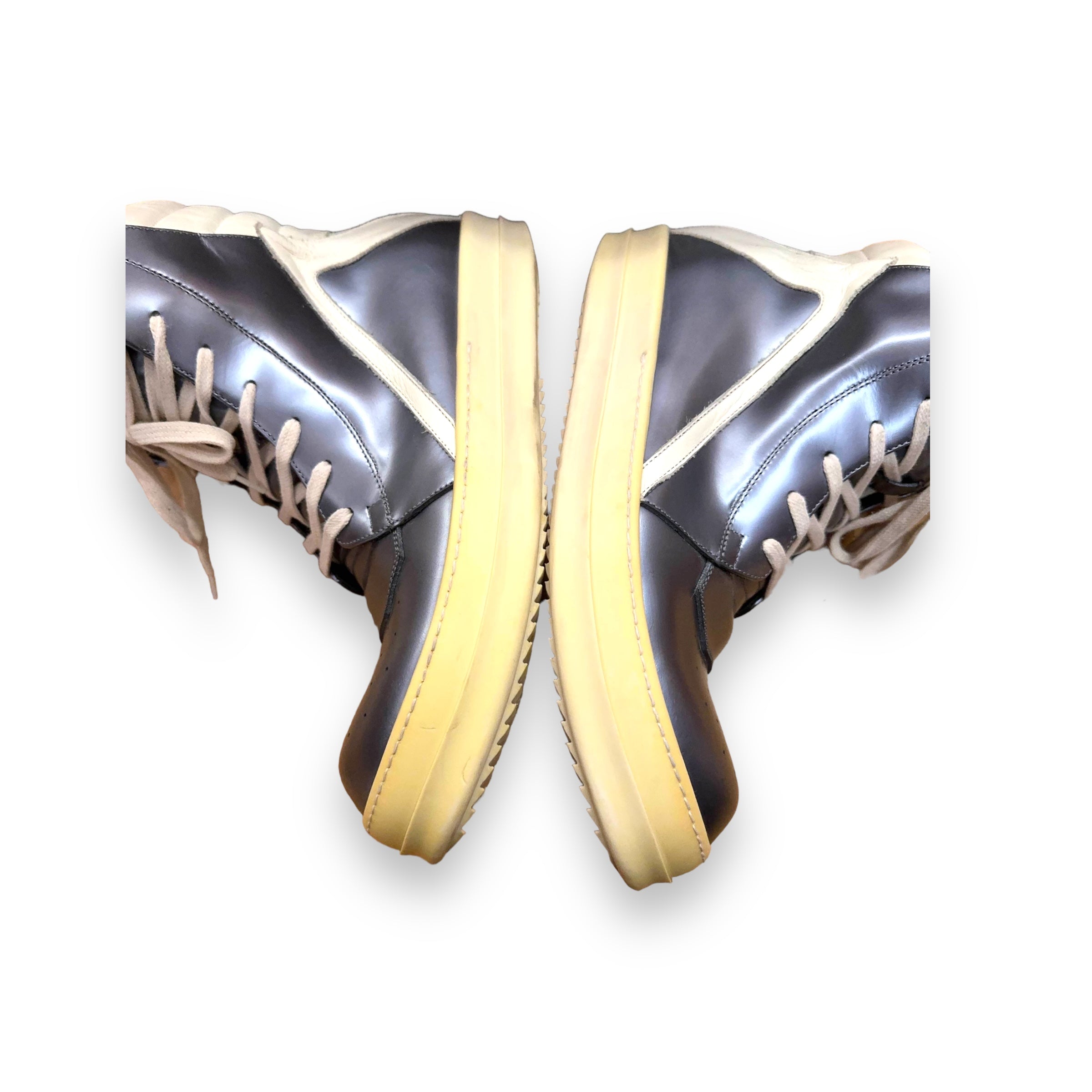 Rick Owens Geobasket Metallic