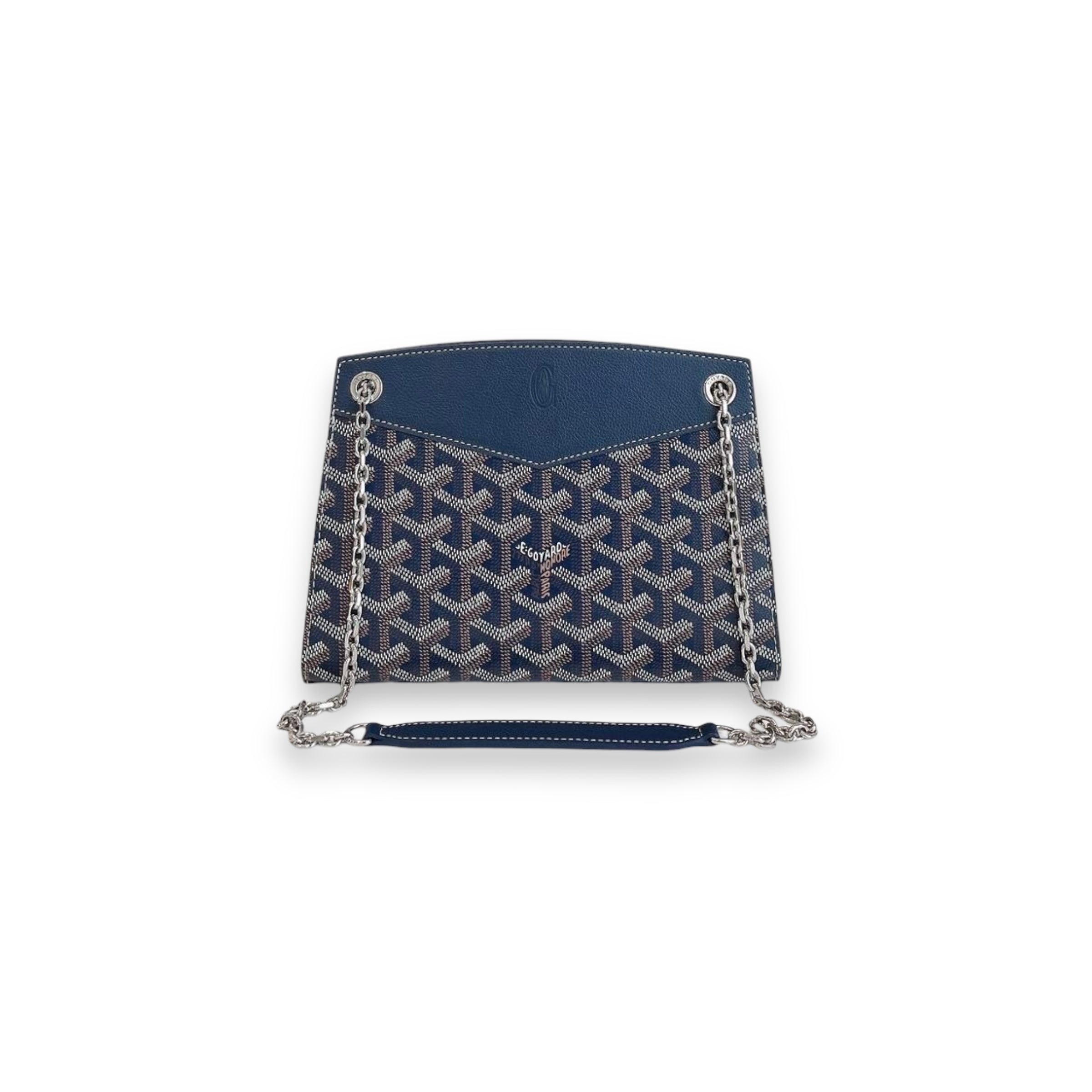 Goyard Mini Rouette Structure Navy Handbag