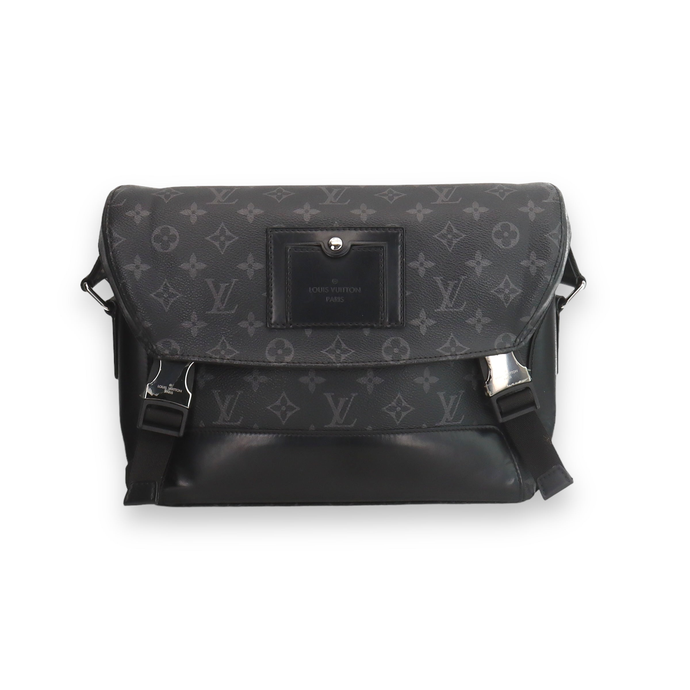 Louis Vuitton Voyager Messenger Black Canvas PM