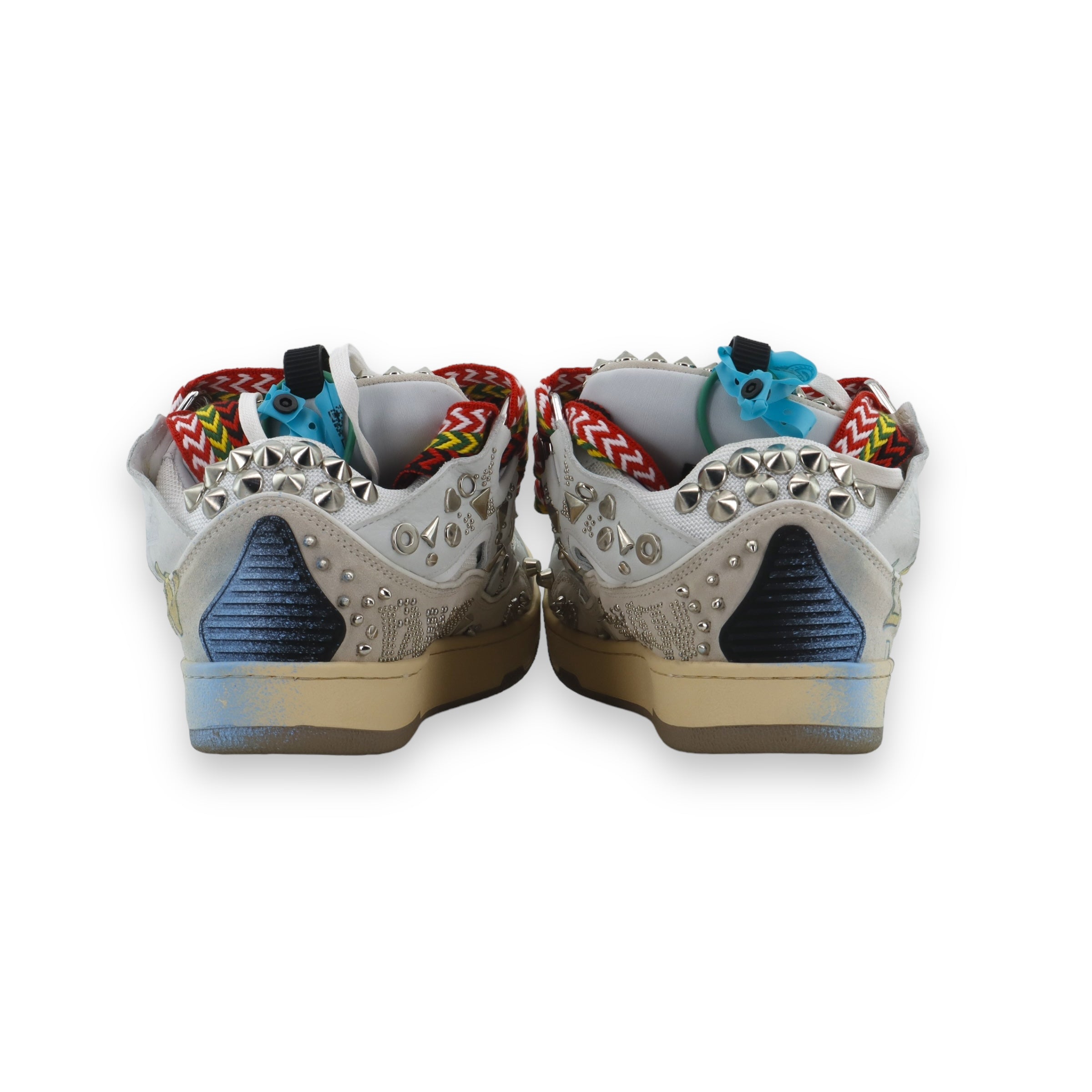 Lanvin Curb Graffiti Sneakers