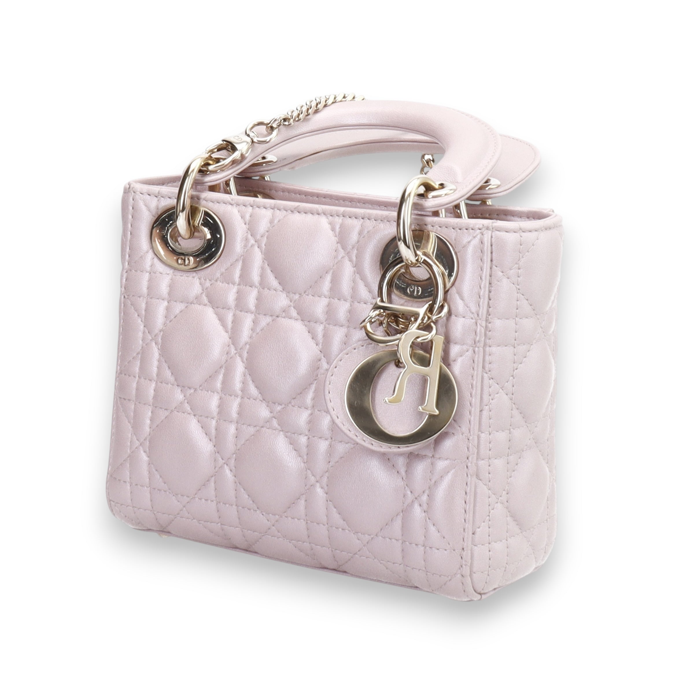 Lady Dior Pink Mini Purse