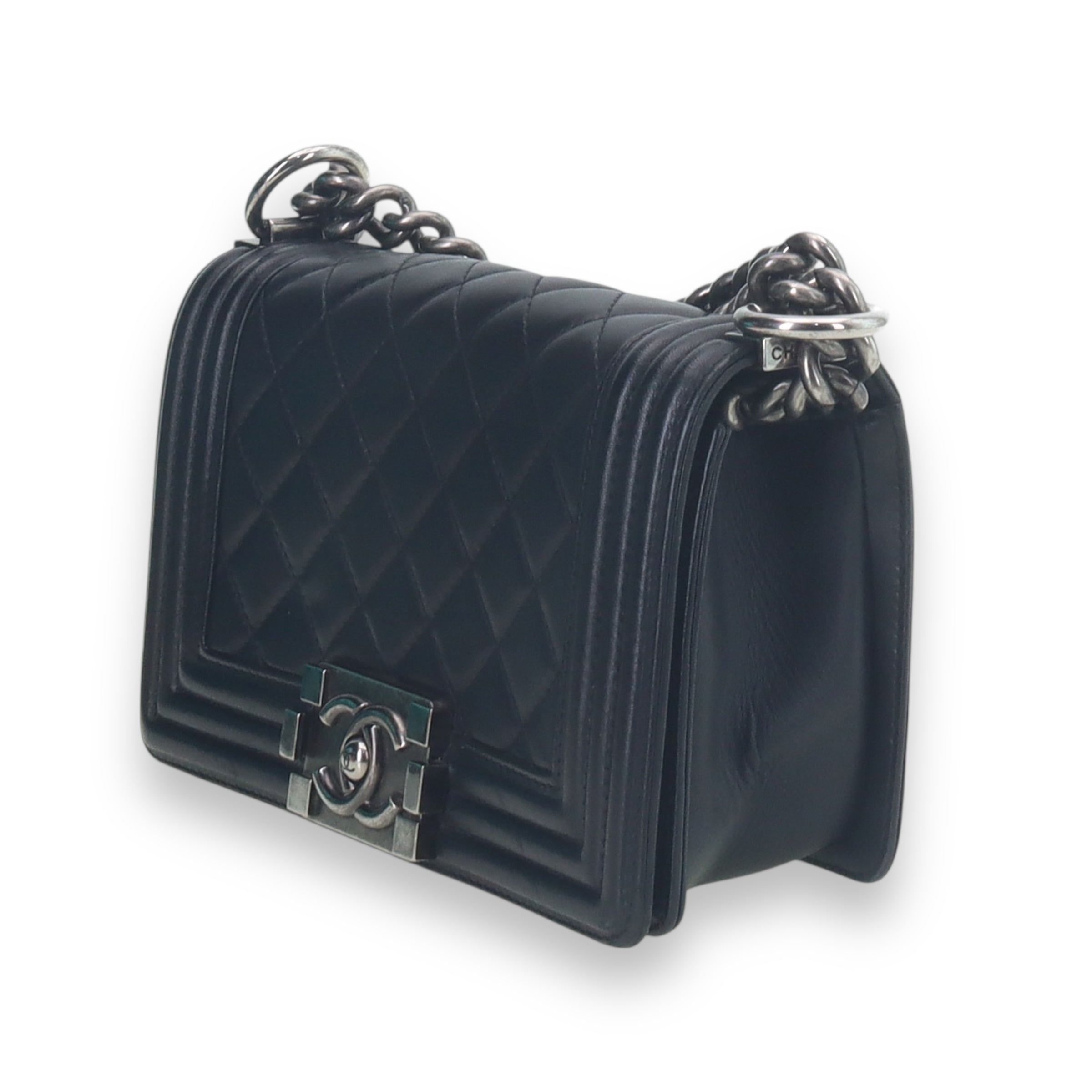 Chanel Black Small Boy purse