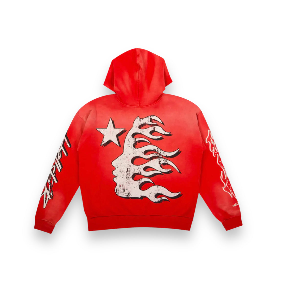 Hellstar Studios Records Hoodie Red
