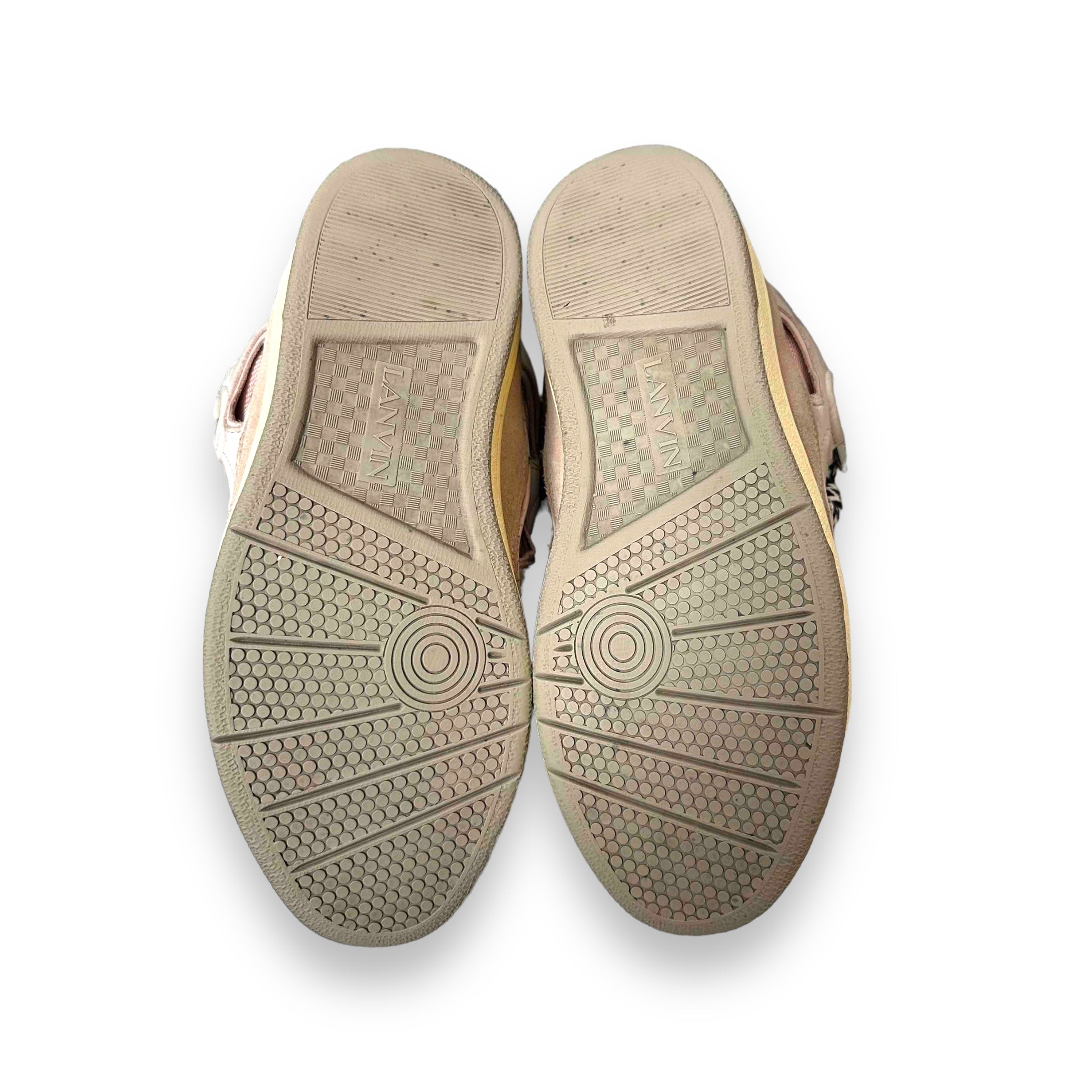 Lanvin Curb Pink Sneakers