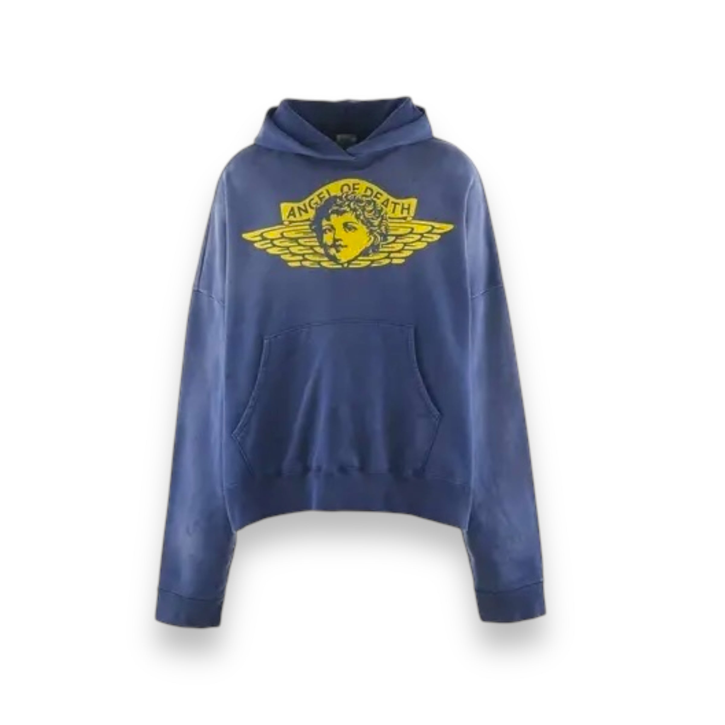 Saint Michael Angel Of Death Hoodie Navy