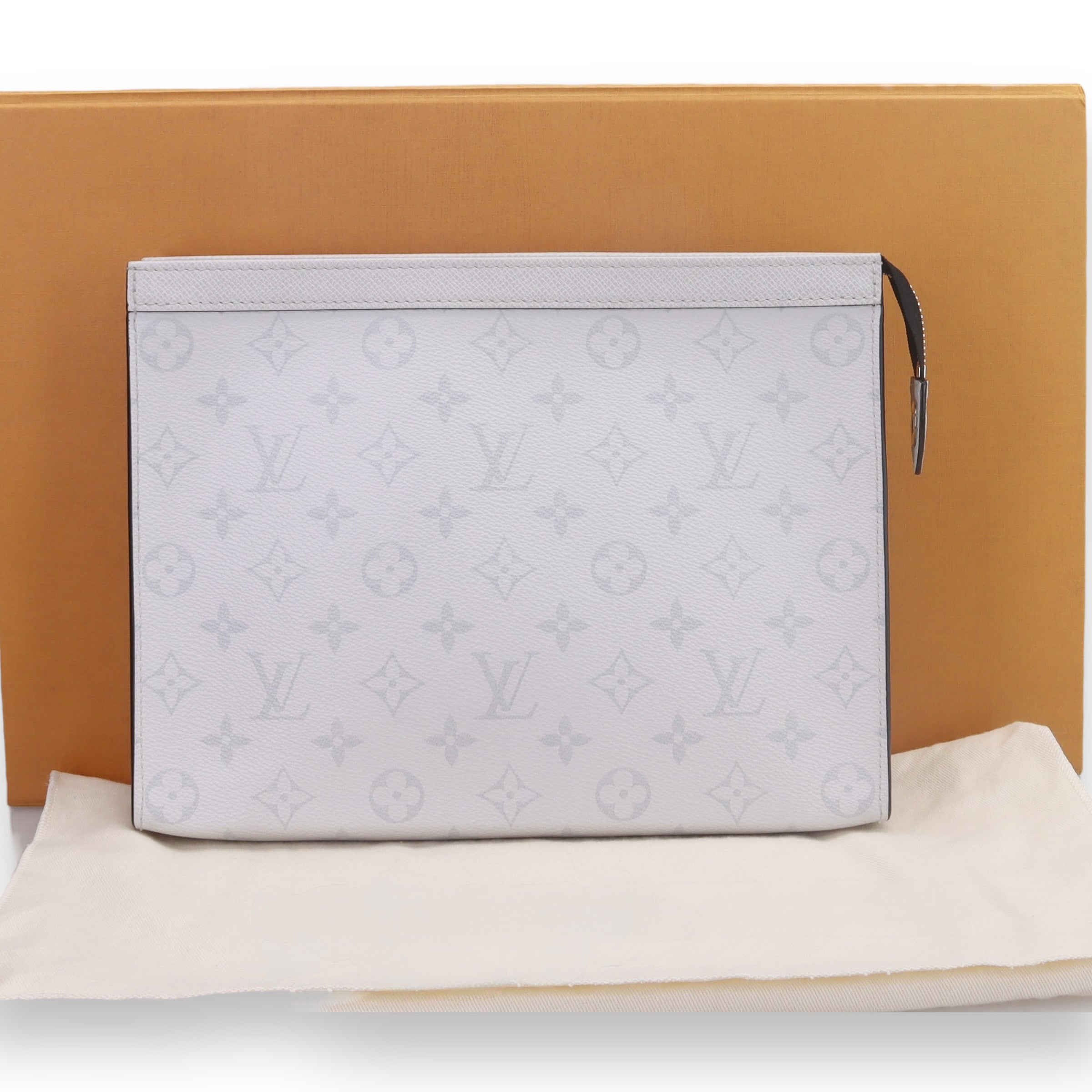 LV White Pochette Voyage